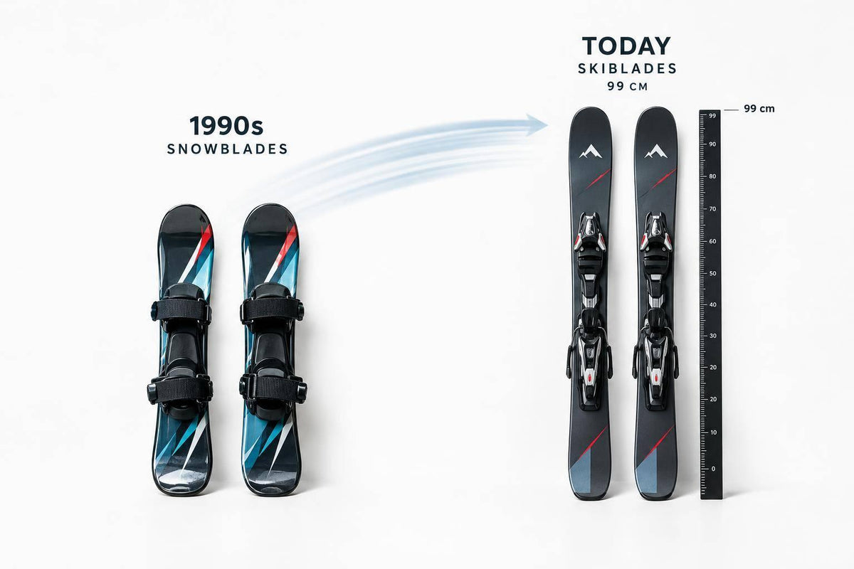 Snowblades vs Skiblades: How the 90s Classic Evolved - snowfeet*