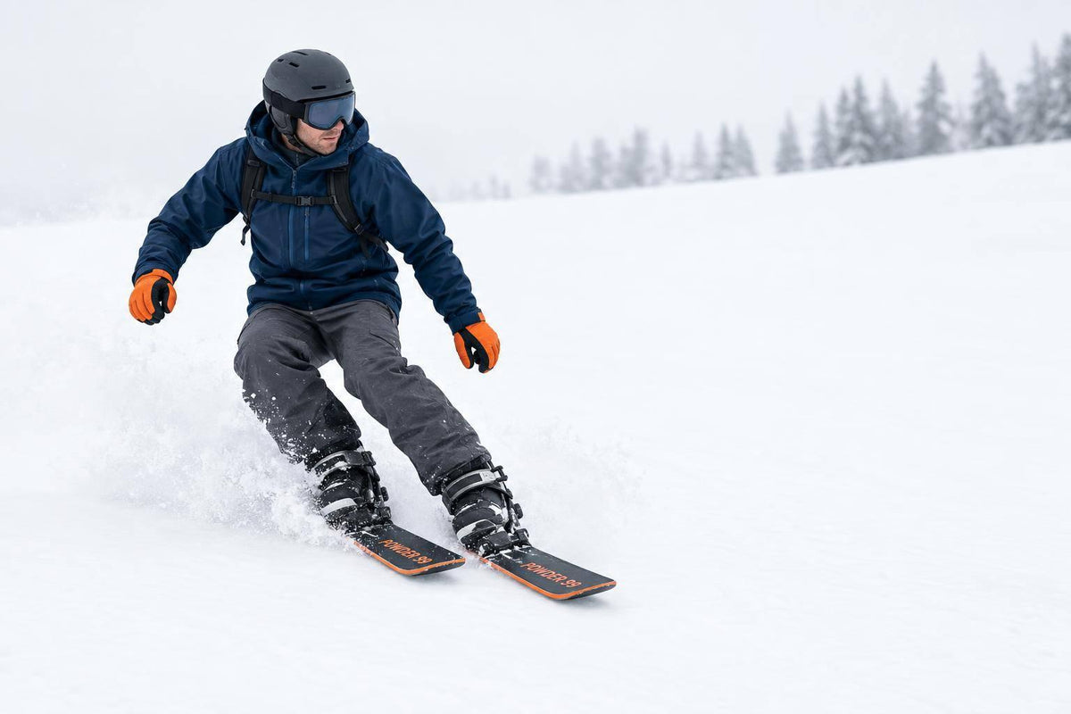 Snowboarders: Ski on POWDER 99 in Your Soft Boots - snowfeet*