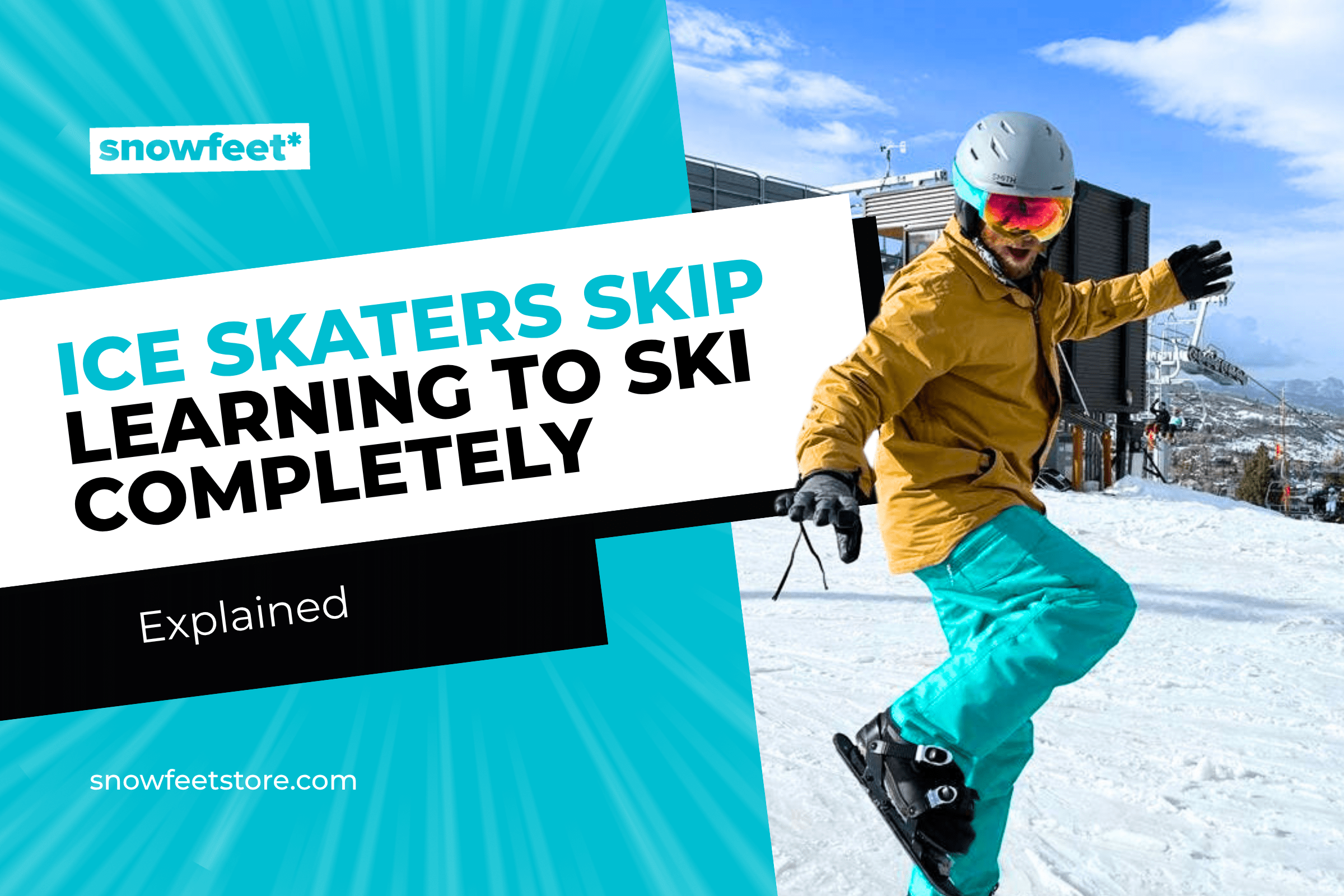 Can Ice Skaters Skip Learning to Ski Completely - snowfeet*