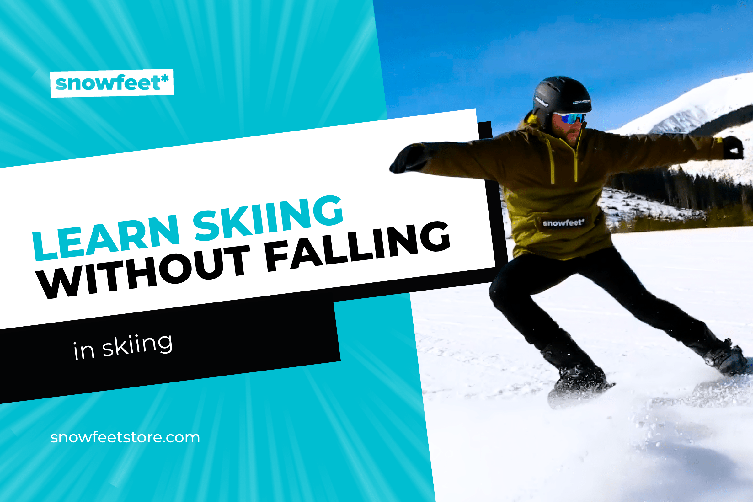 How to Learn Skiing Without Falling All Day - snowfeet*