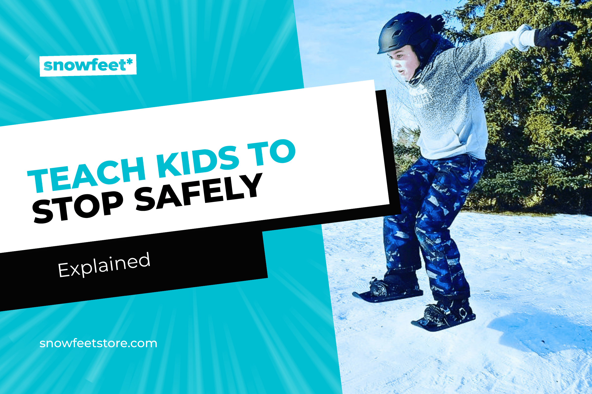 How to Teach Kids to Stop Safely on Skis - snowfeet*