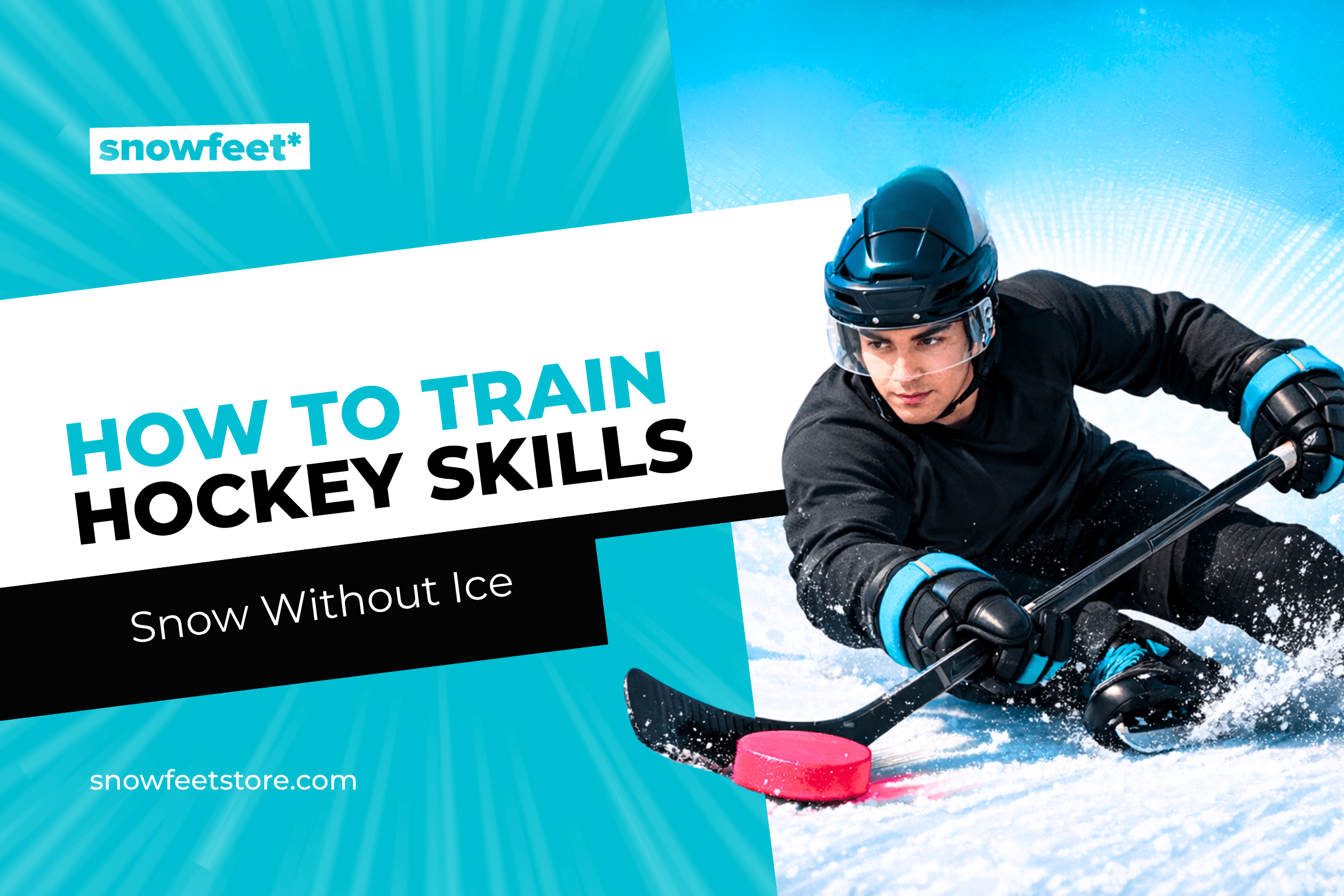 How to Train Hockey Skills on Snow Without Ice - snowfeet*