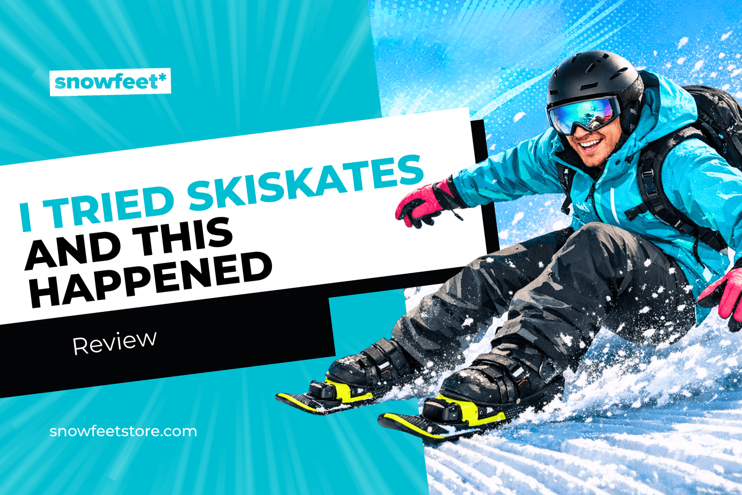 I Tried Skiskates and This Happened - snowfeet*
