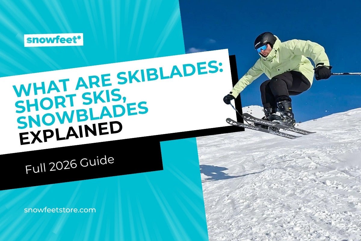 What Are Skiblades? Full 2026 Guide to Short Skis & Snowblades - snowfeet*
