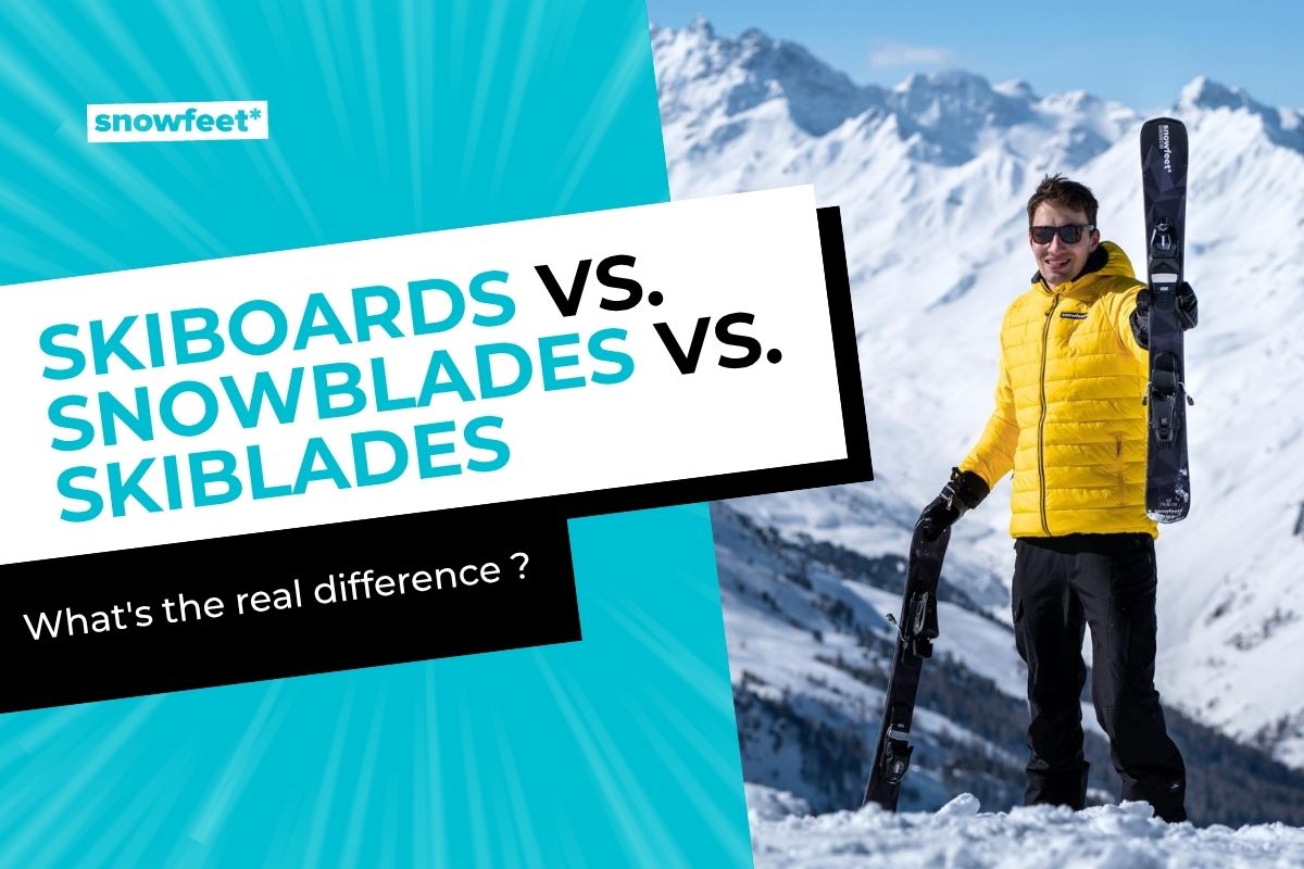 Skiboards vs. Snowblades vs. Skiblades: What’s the Real Difference? - snowfeet*