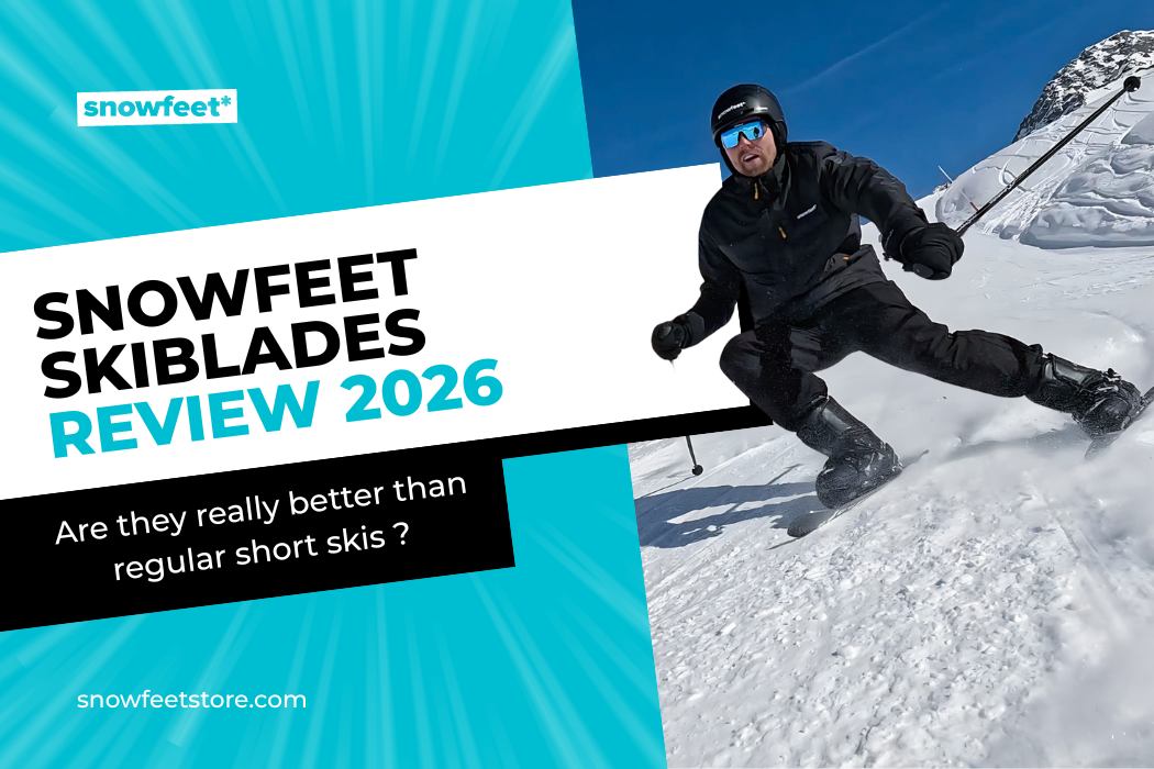 Snowfeet Skiblades Review 2026: Are They Really Better Than Regular Short Skis? - snowfeet*