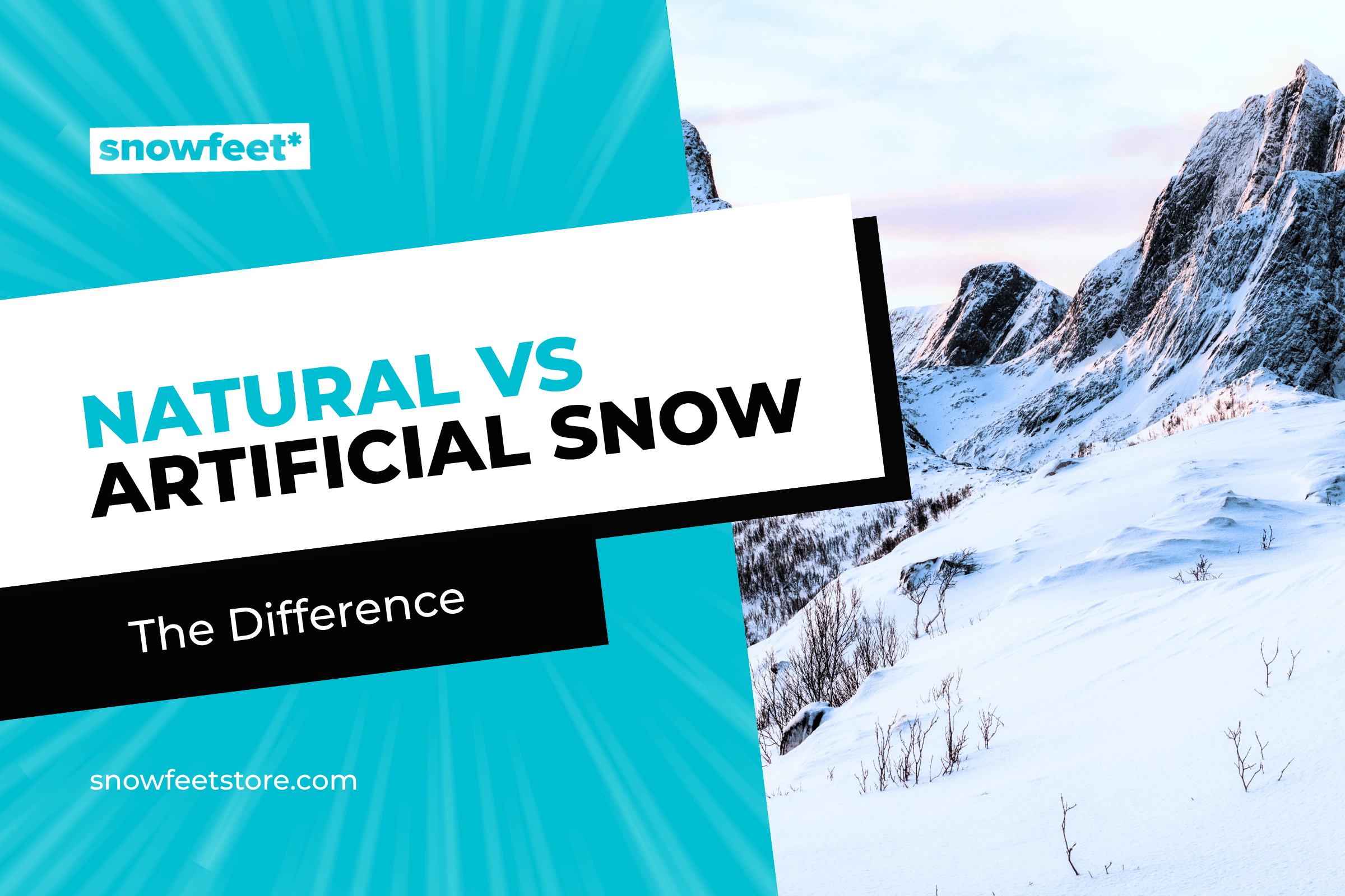 Der Unterschied im Skigefhl zwischen Naturschnee und Kunstschnee