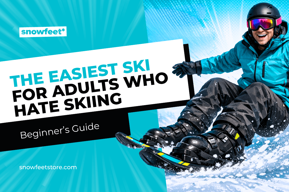 The Easiest Ski Alternative for Adults Who Hate Skiing - snowfeet*