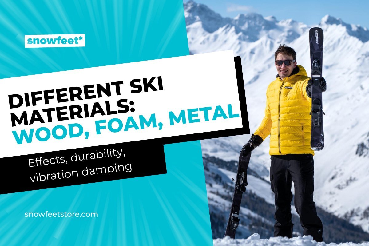 Understanding Different Ski Core Materials (Wood, Foam, Metal) and Their Effects - snowfeet*