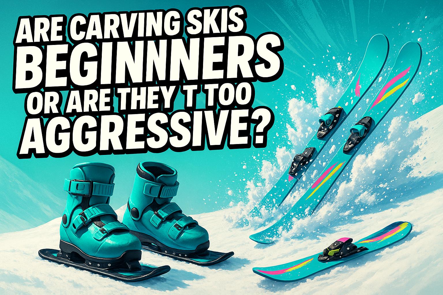 Are Carving Skis Good for Beginners or Are They Too Aggressive? - snowfeet*
