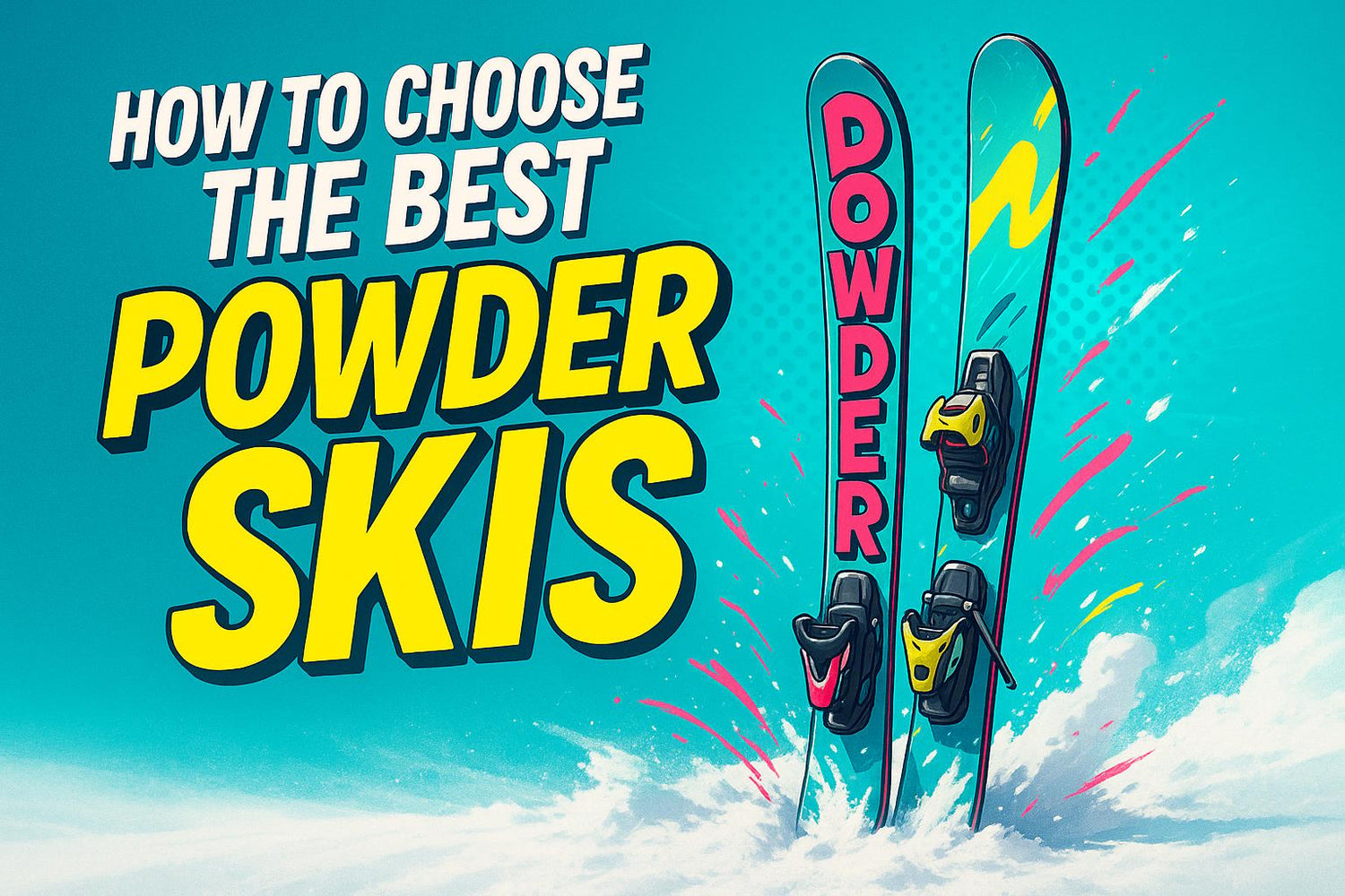 How to Choose the Best Powder Skis (Waist Width, Rocker, Length) - 2025 - snowfeet*