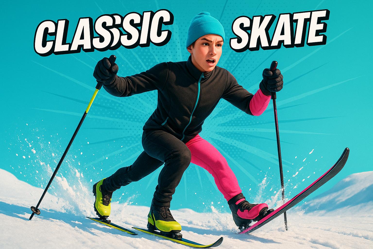 How to Choose the Right Cross-Country Skis for Your Style and Terrain (Classic vs. Skate) - snowfeet*