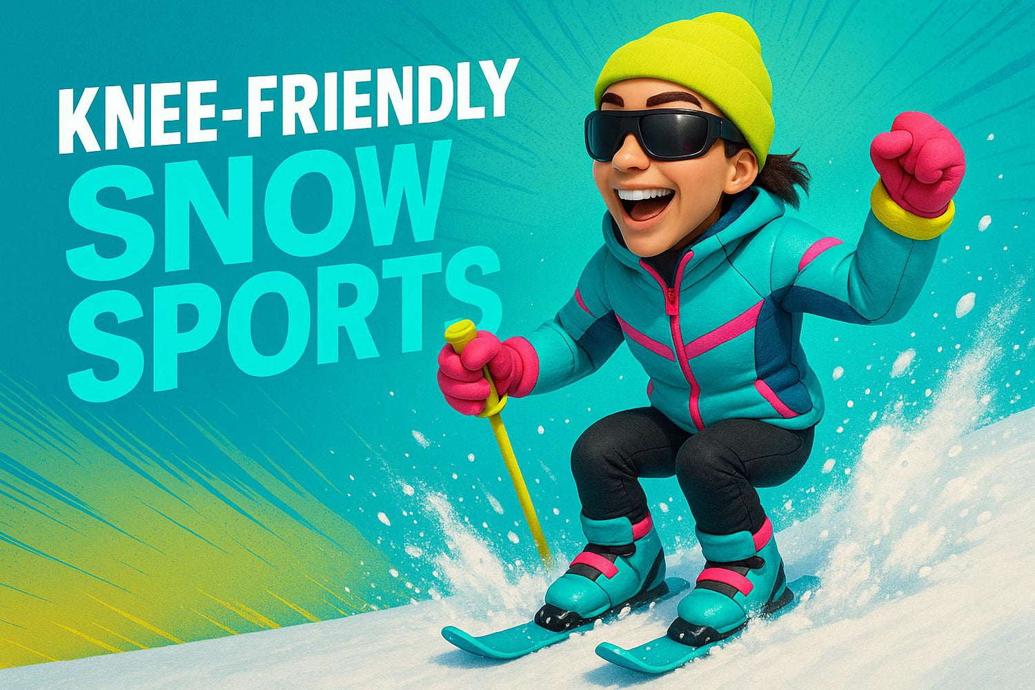 Knee-Friendly Snow Sports: Enjoy Winter Without the Pain (Discover Gentle Gear Options) - snowfeet*
