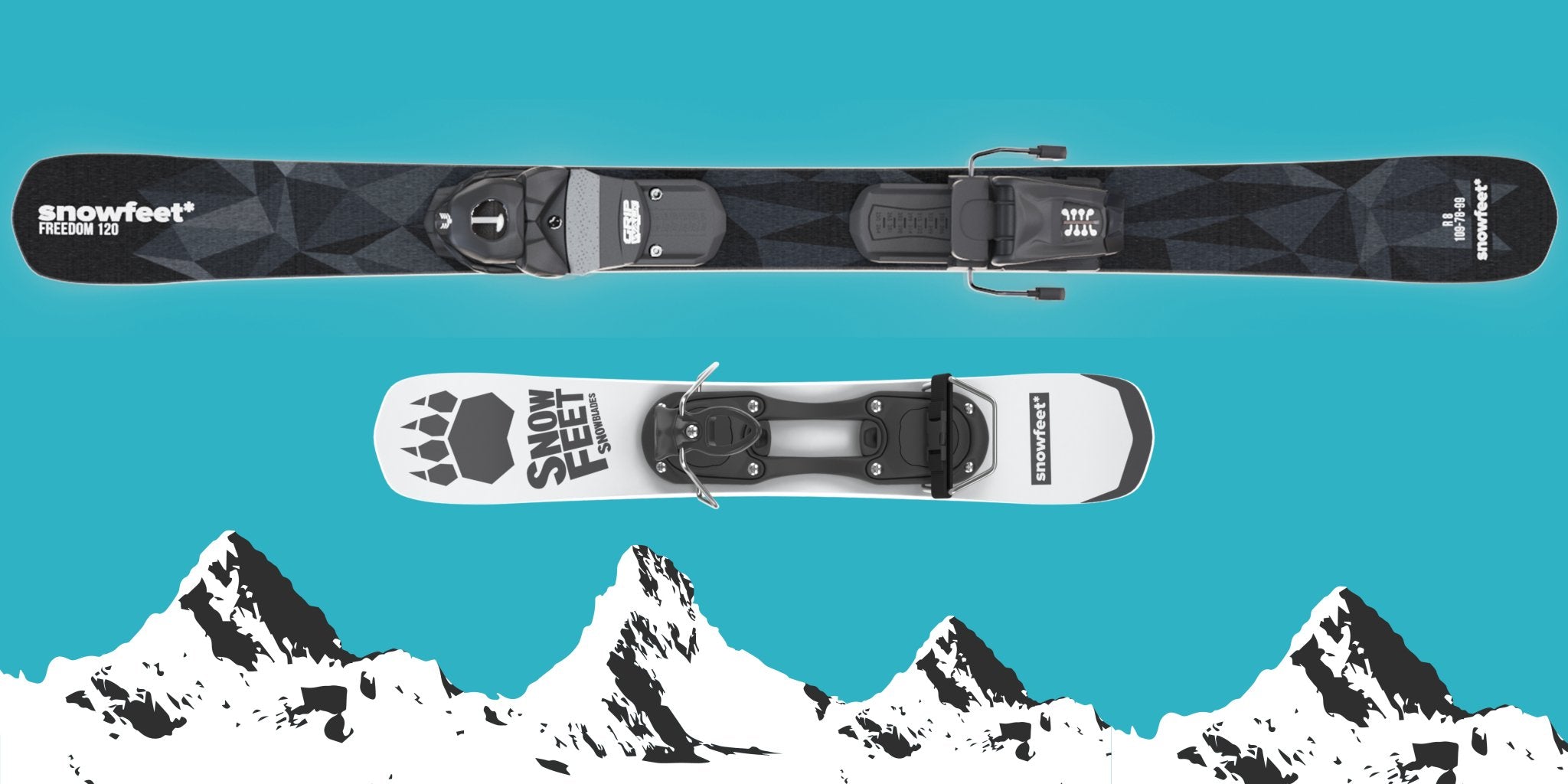 Short Skis vs. Long Skis | Skiboards | Snowblades | Skiblades - snowfeet*