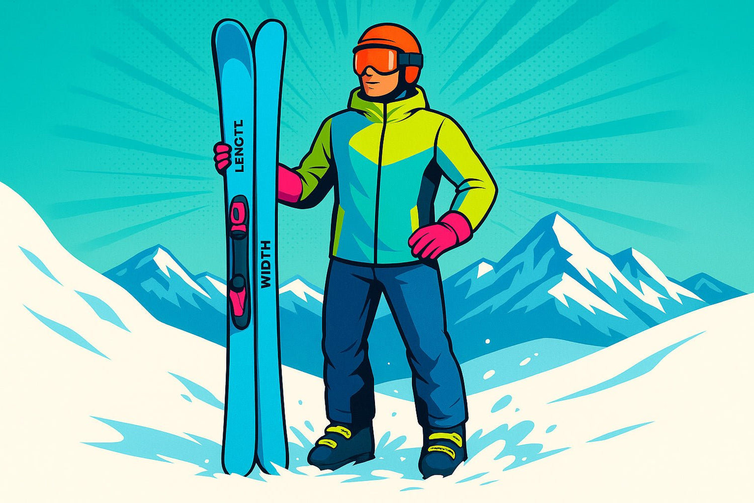 Ski Size Calculator & Chart [2025]: Find Your Perfect Length & Width - snowfeet*
