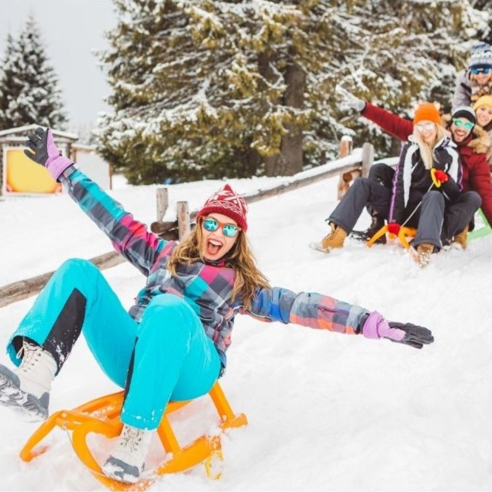 Winter Snow Sled Riding The Ultimate Guide to The Best Snow Sleds For Adults And Children