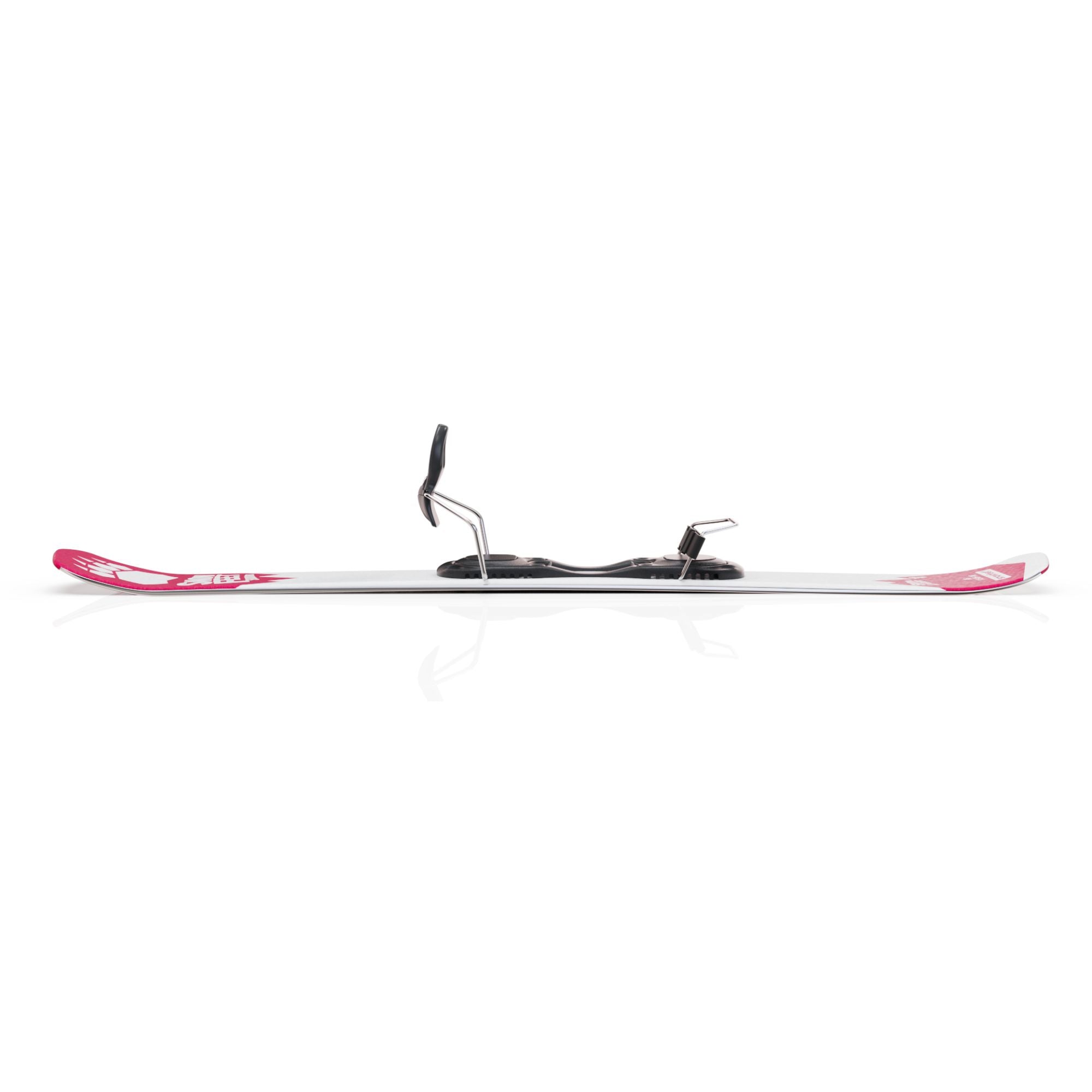 skiboards snowblades short ski 99 snowfeet mini little ski skiblades for ski with ski boot bindings pink