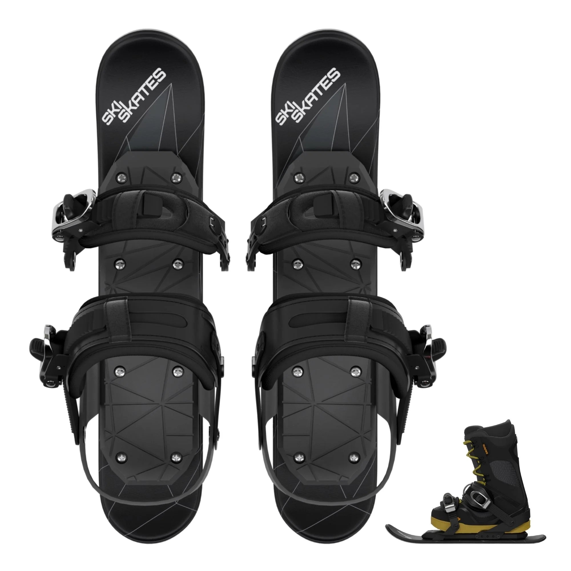 Snowfeet* Skiskates 44 CM | スキー斜面用スケート | スキーブレード Snowfeet* Skiskates 44 CM | スキー斜面用スケート | スキーブレード