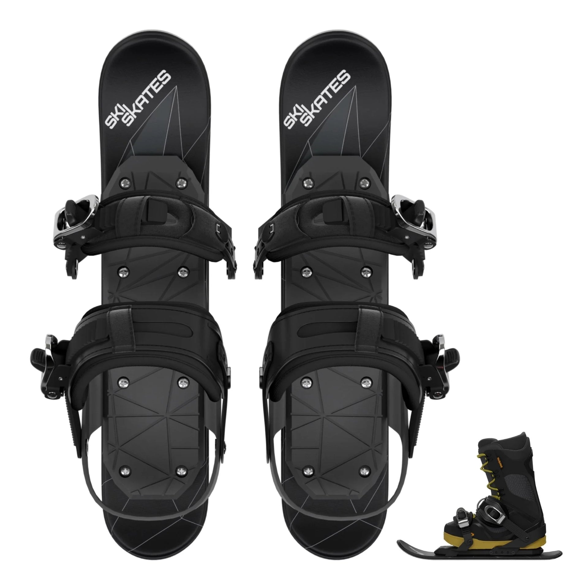 Snowfeet* Skiskates 44 CM | スキー斜面用スケート | スキーブレード Snowfeet* Skiskates 44 CM | スキー斜面用スケート | スキーブレード