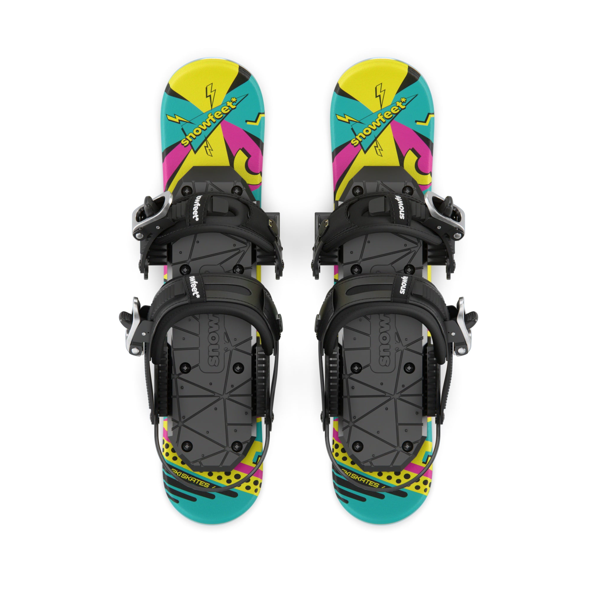 Snowfeet* 44 CM | Skiskates | Snowblades Skiboards Mini Skis