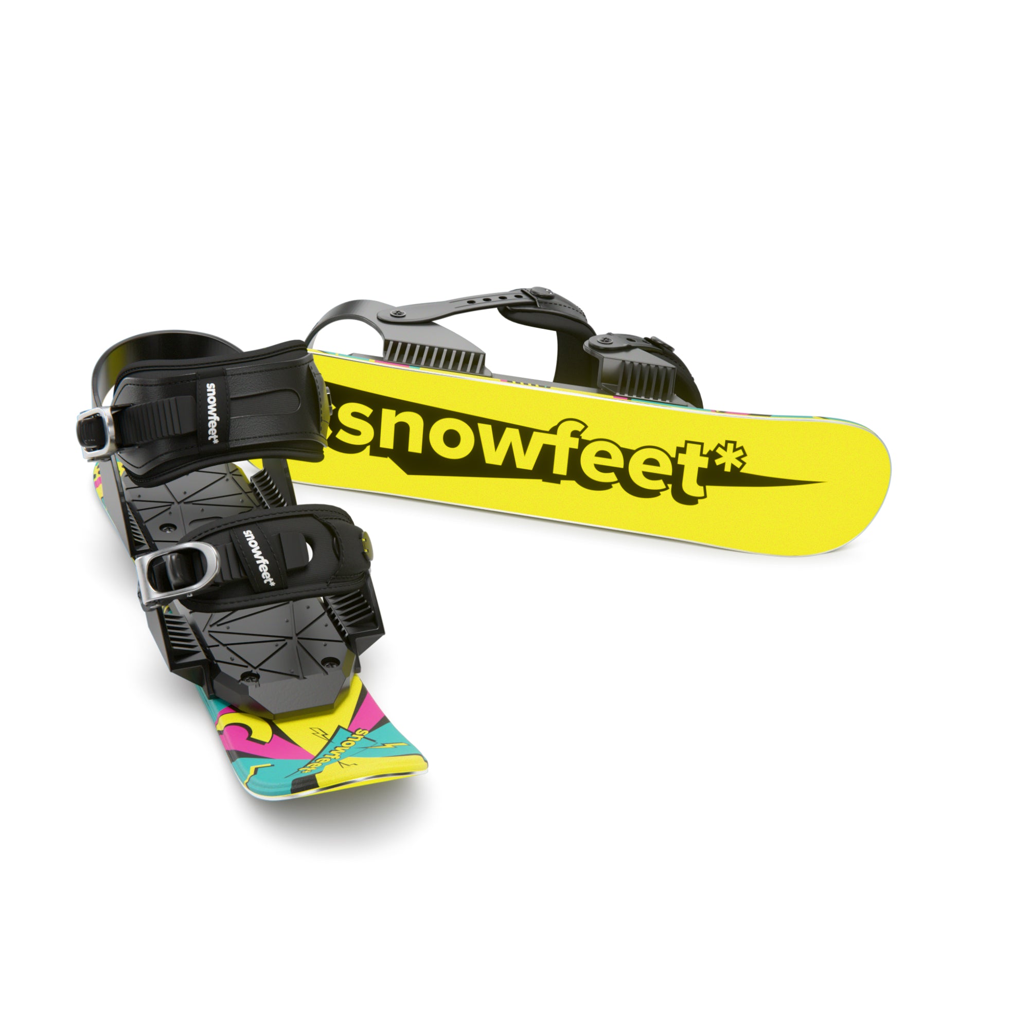 Snowfeet* 44 CM | Skiskates | Snowblades Skiboards Mini Skis
