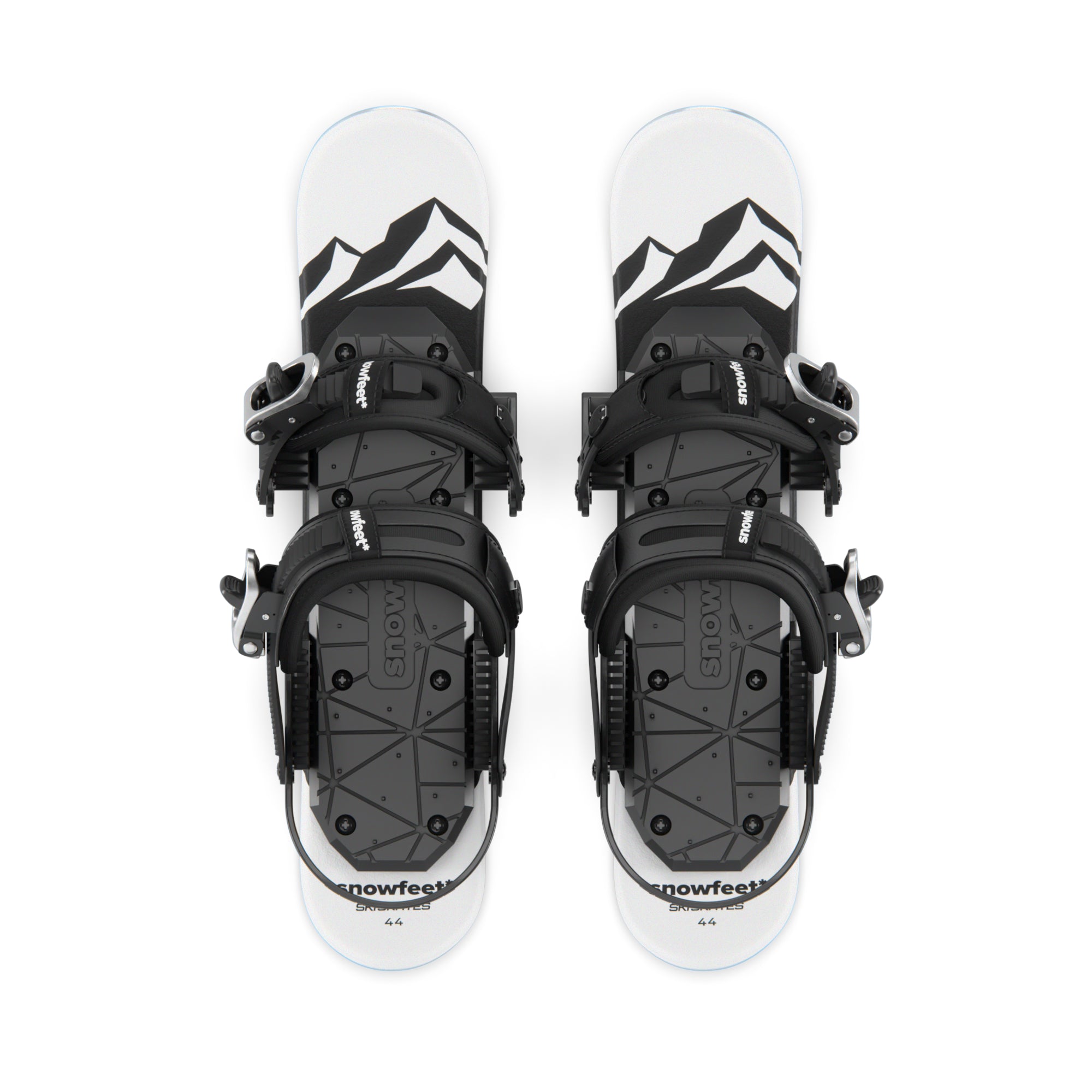 Snowfeet* 44 CM | Skiskates | Snowblades Skiboards Mini Skis
