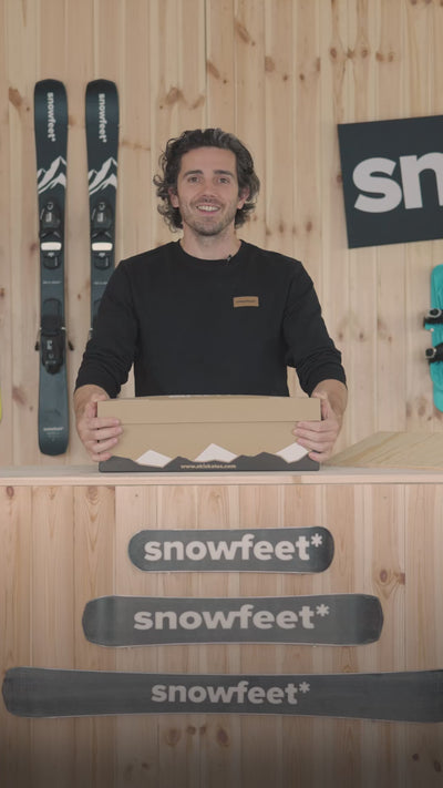 Snowfeet 44 unboxing video review vertical format