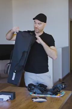 Snowfeet backpack ready
