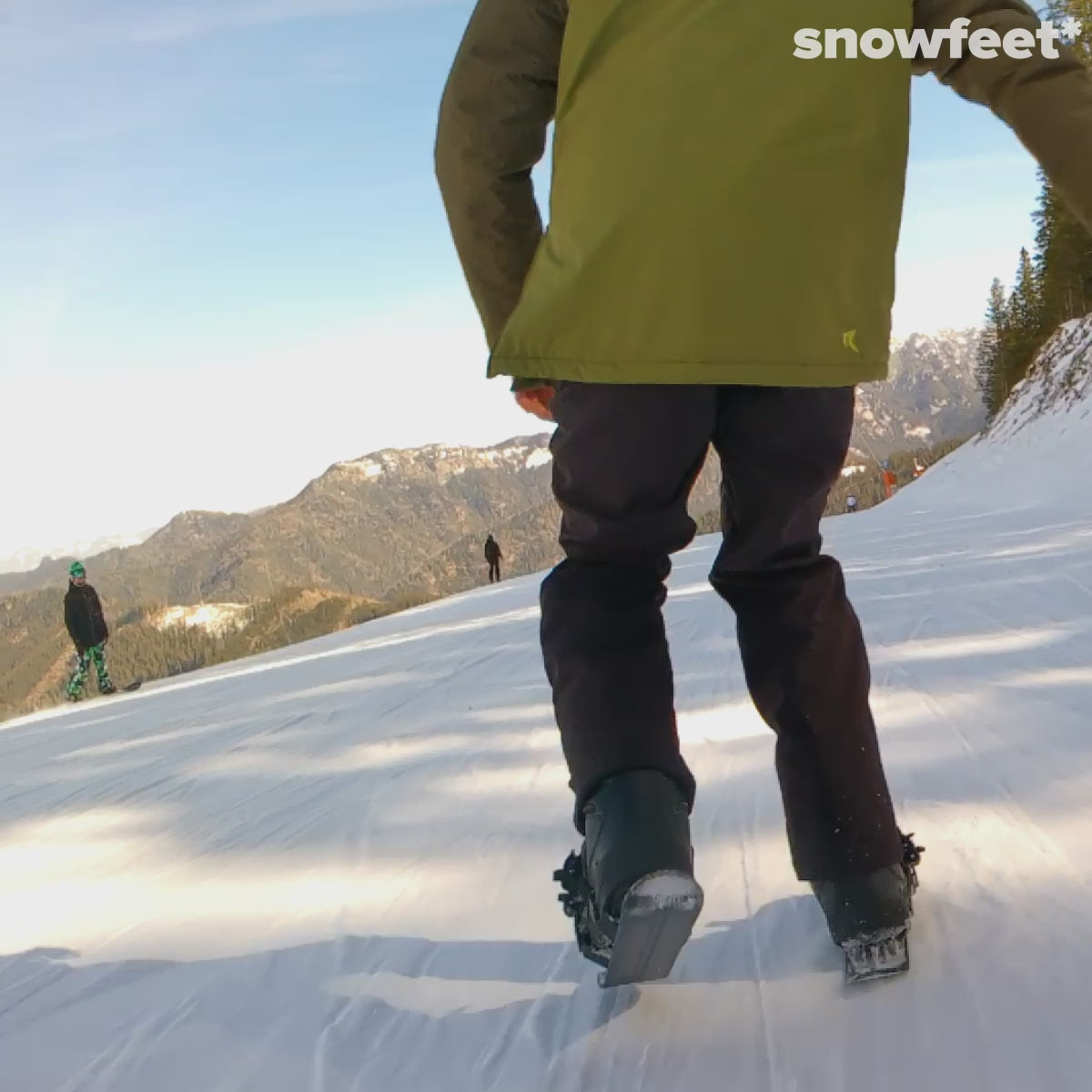 Snowfeet - Mini patins de ski pour la neige - Boutique officielle Snowfeet®