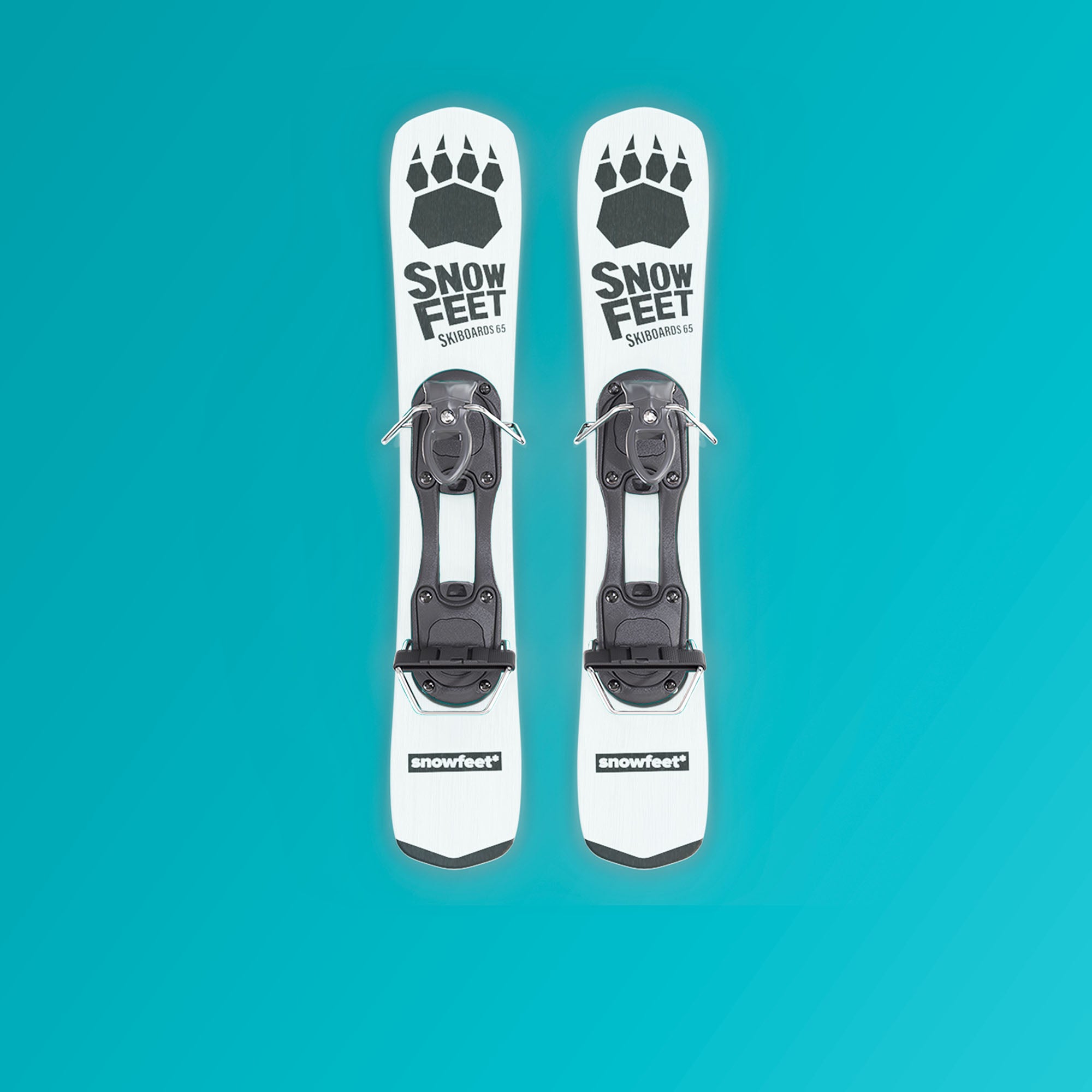 Skis courts par Snowfeet | 120 CM | Freedom Skiboards Snowblades Skiblades