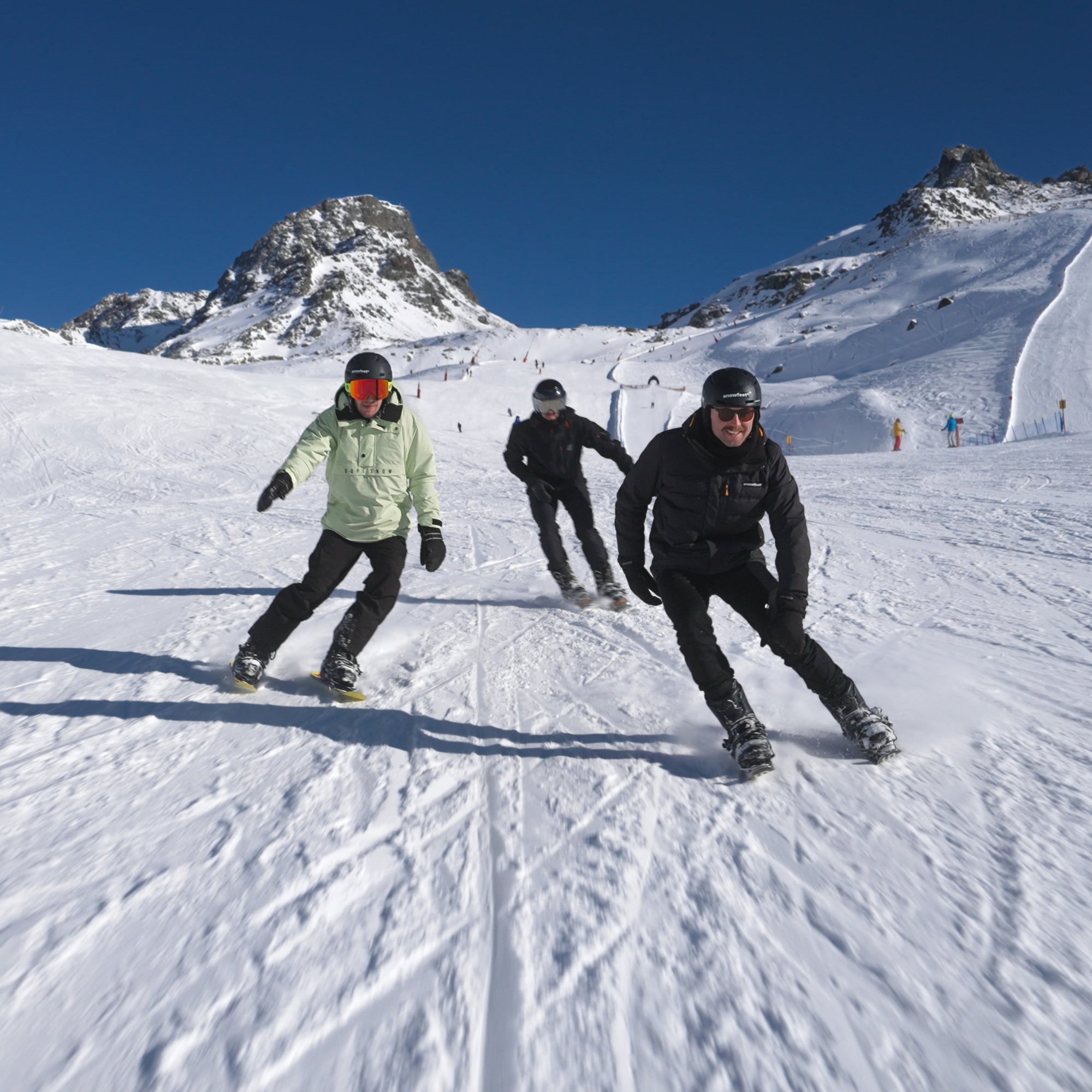 Snowfeet* 44 CM | Skiskates | Skiblades Snowblades Skiboards Mini Skis - snowfeet*