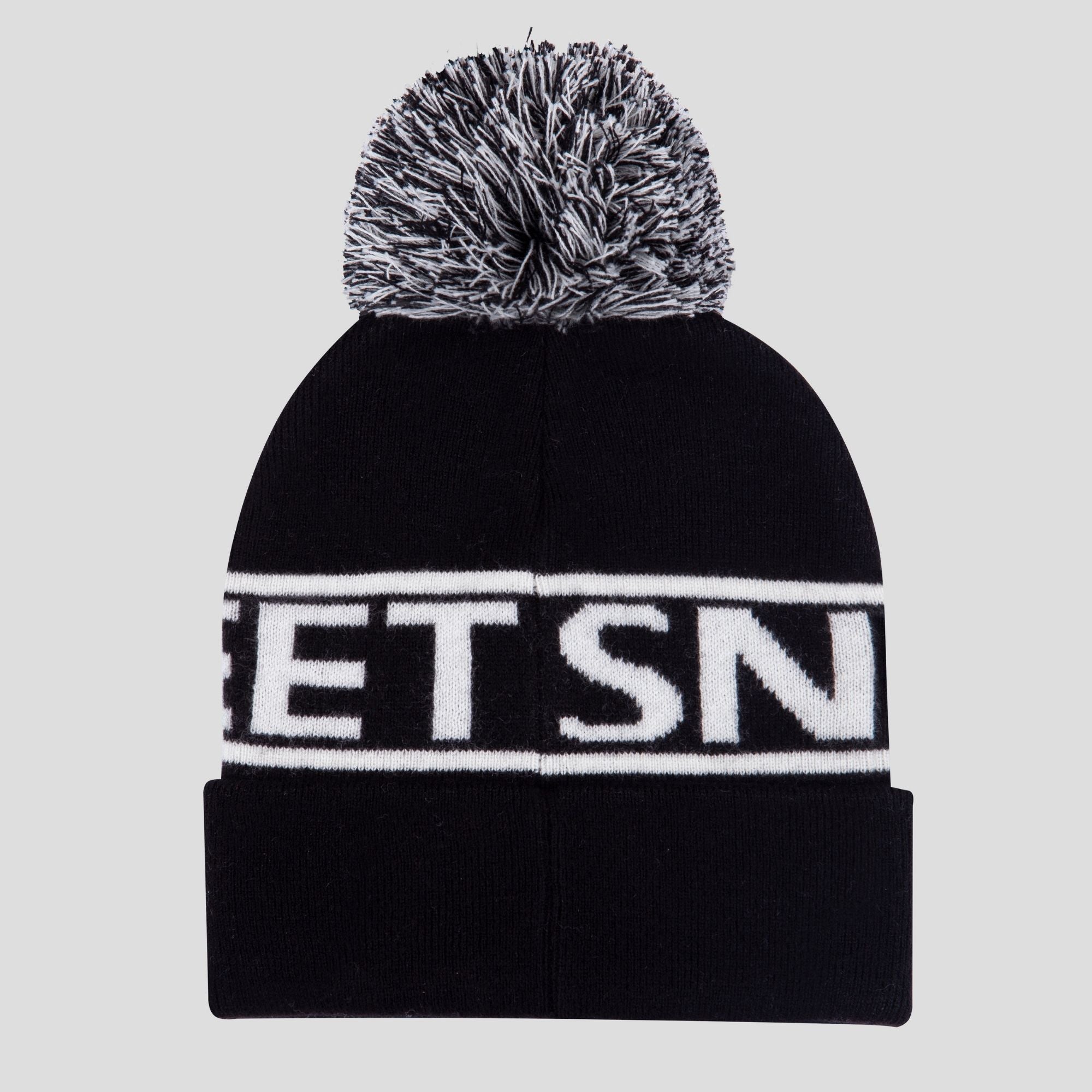 Snowfeet Logo Winter Knit Hat | Beanie Black - snowfeet*