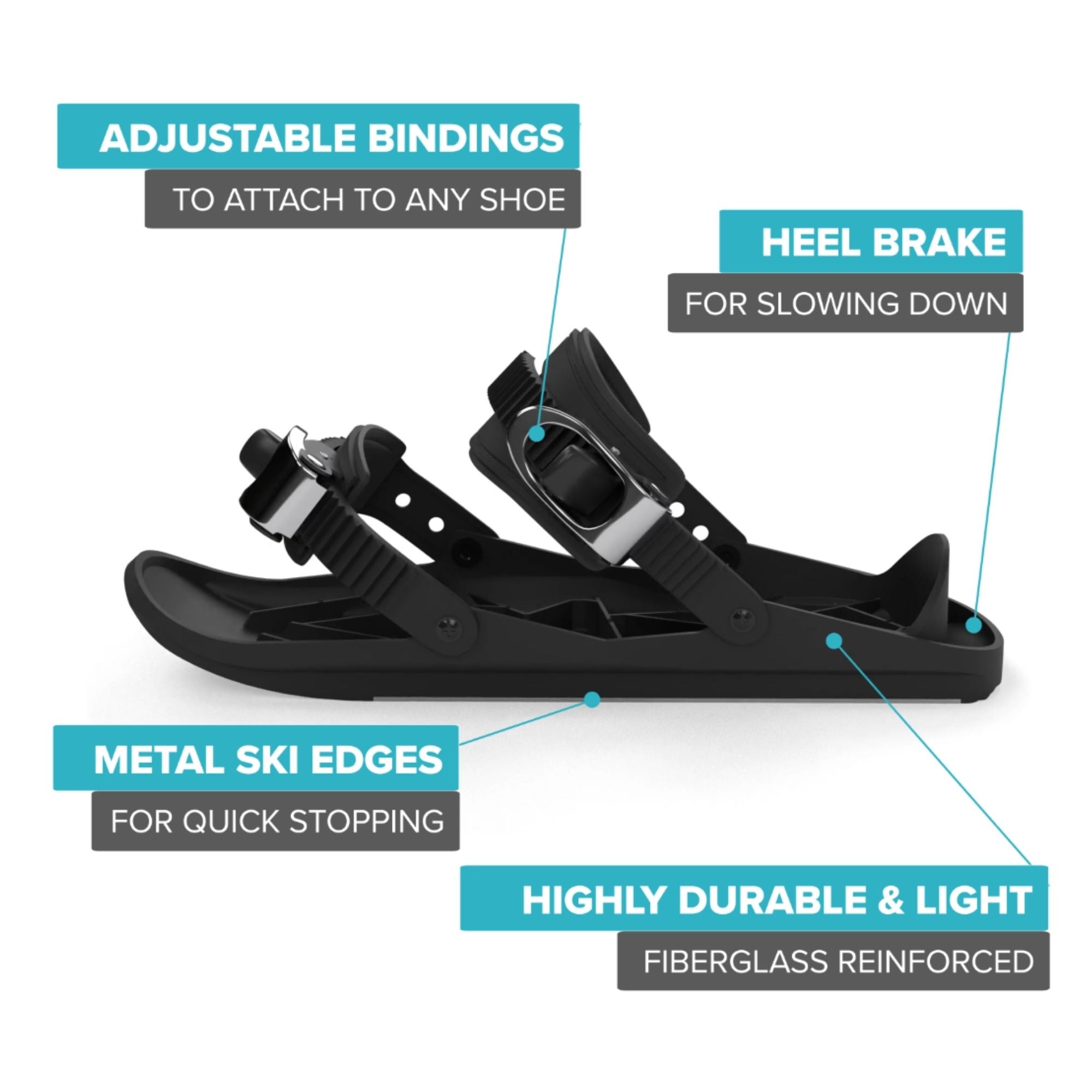 Snowfeet* | Mini Ski Skates | Franky Morales | Limited Edition - snowfeet*