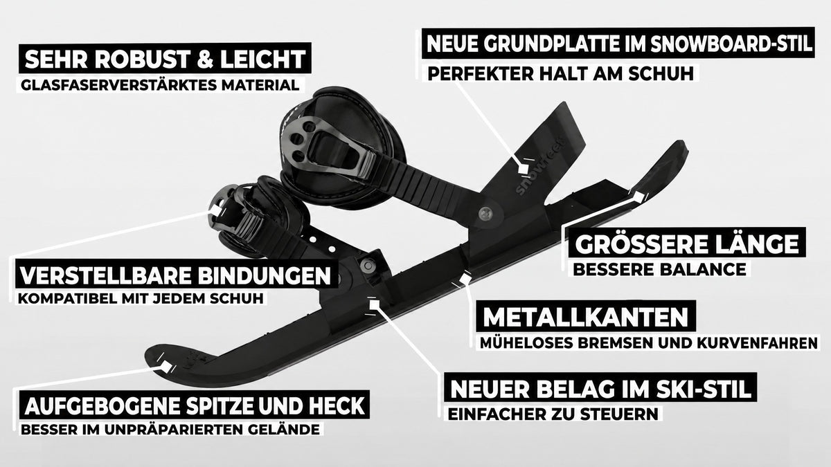 Snowfeet* PRO Ski Skates