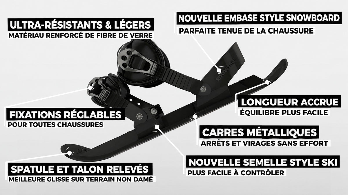 Snowfeet* PRO | Ski Skates - snowfeet*