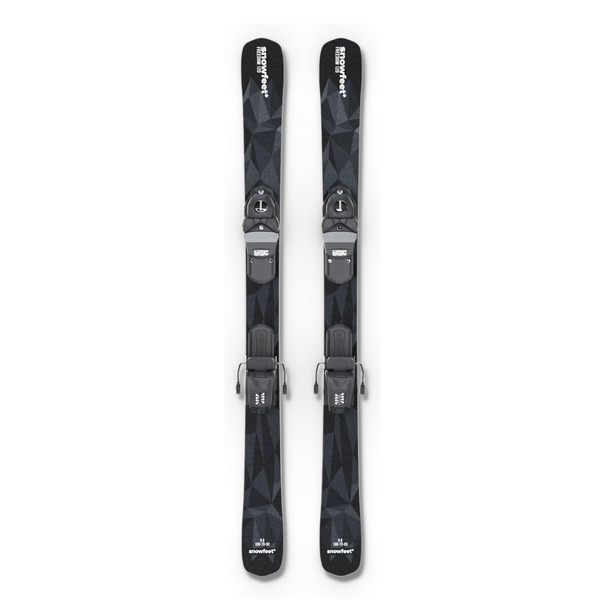 Snowfeet* Short Skis | 130 CM | Skiblades Skiboards Snowblades - snowfeet*