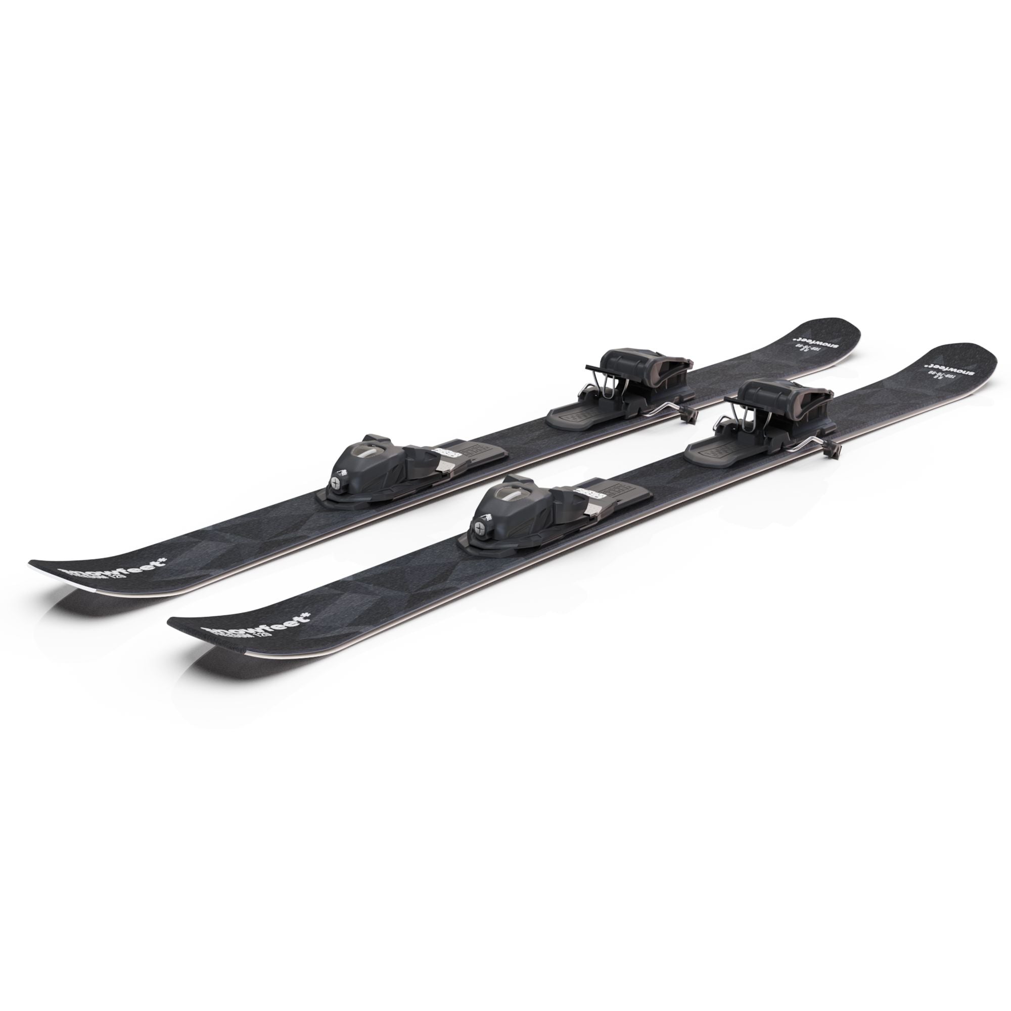 Snowfeet* Short Skis | 130 CM | Skiblades Skiboards Snowblades - snowfeet*