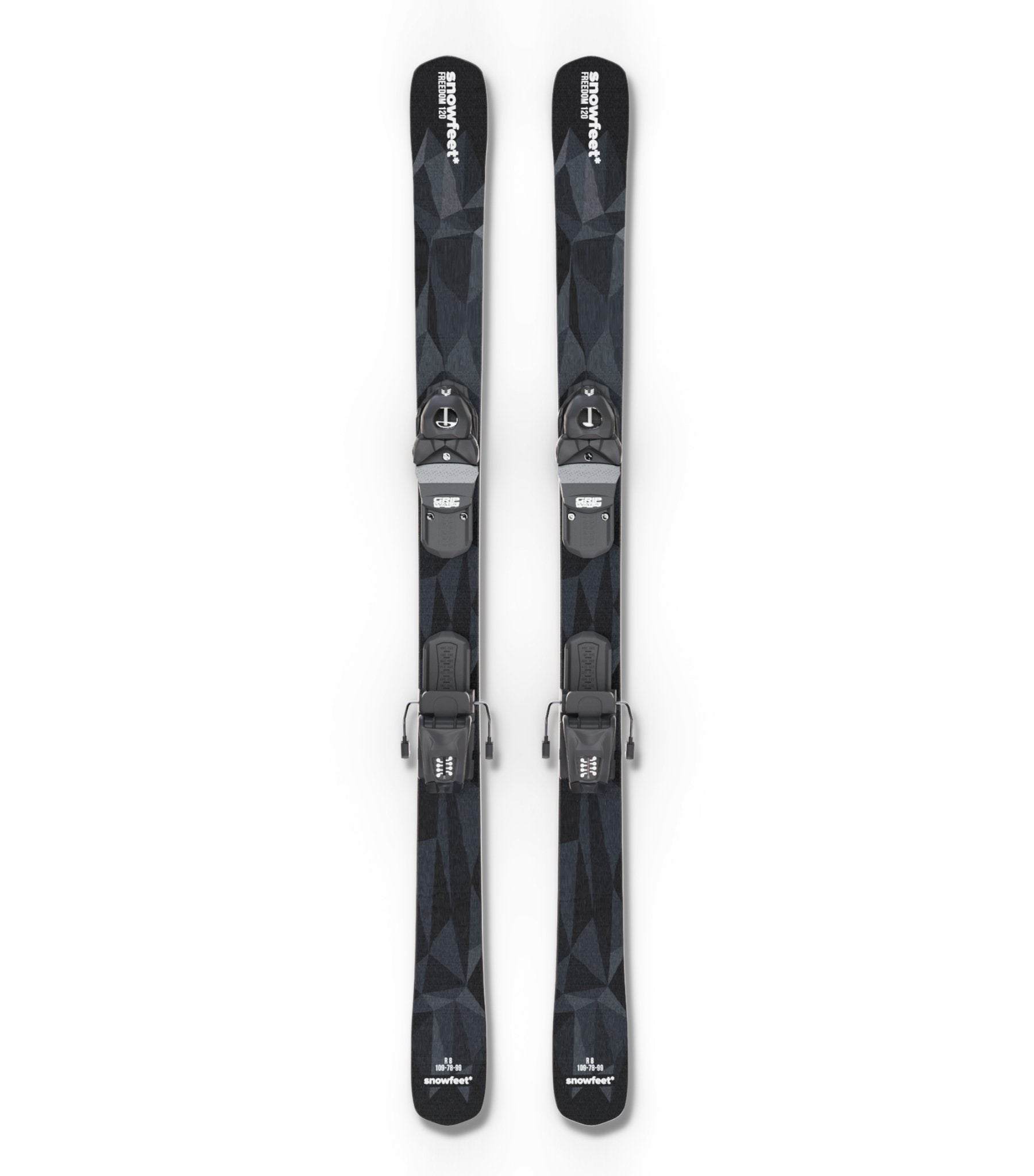 Snowfeet* Short Skis | 140 CM | Skiblades Skiboards Snowblades - snowfeet*
