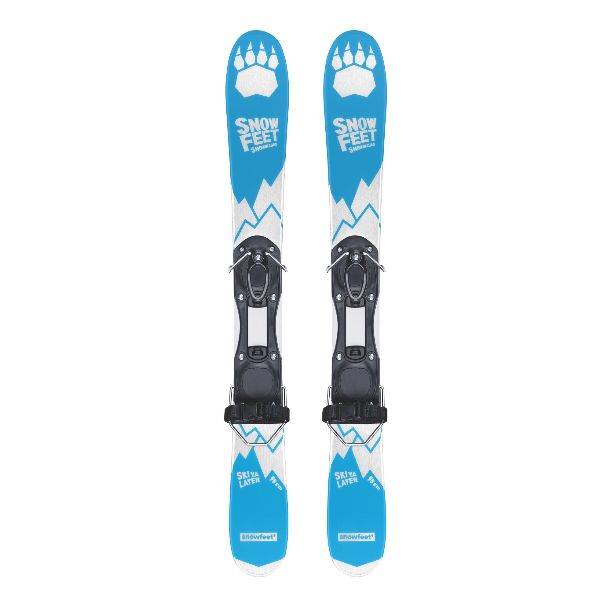 Skiblades by Snowfeet* - 90 cm Skiboards | Snowblades | Short Mini 