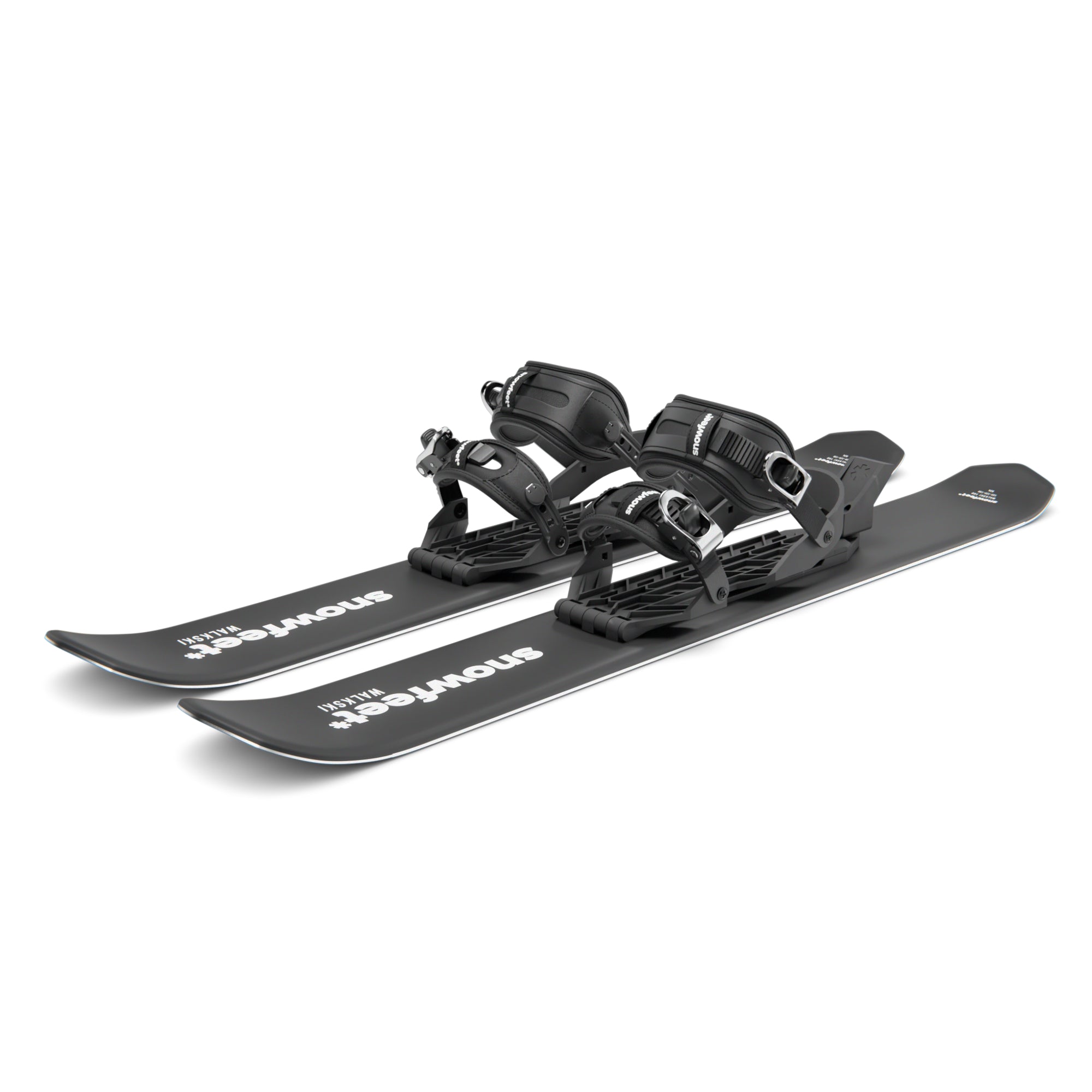 Snowfeet* WALKSKI Backcountry Touring Skis | 100 CM | v2 | Climbing Skins Included - snowfeet*