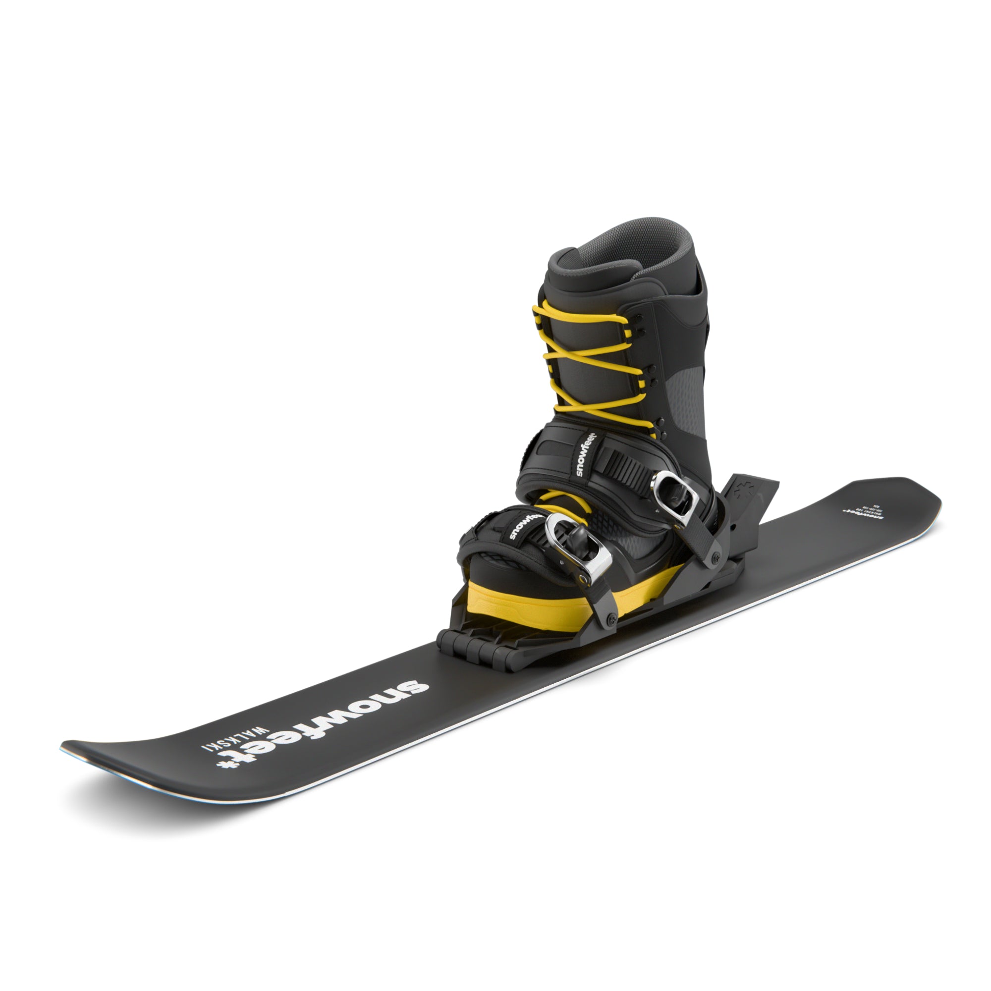 Snowfeet* WALKSKI Backcountry Touring Skis | 100 CM | v2 | Climbing Skins Included - snowfeet*