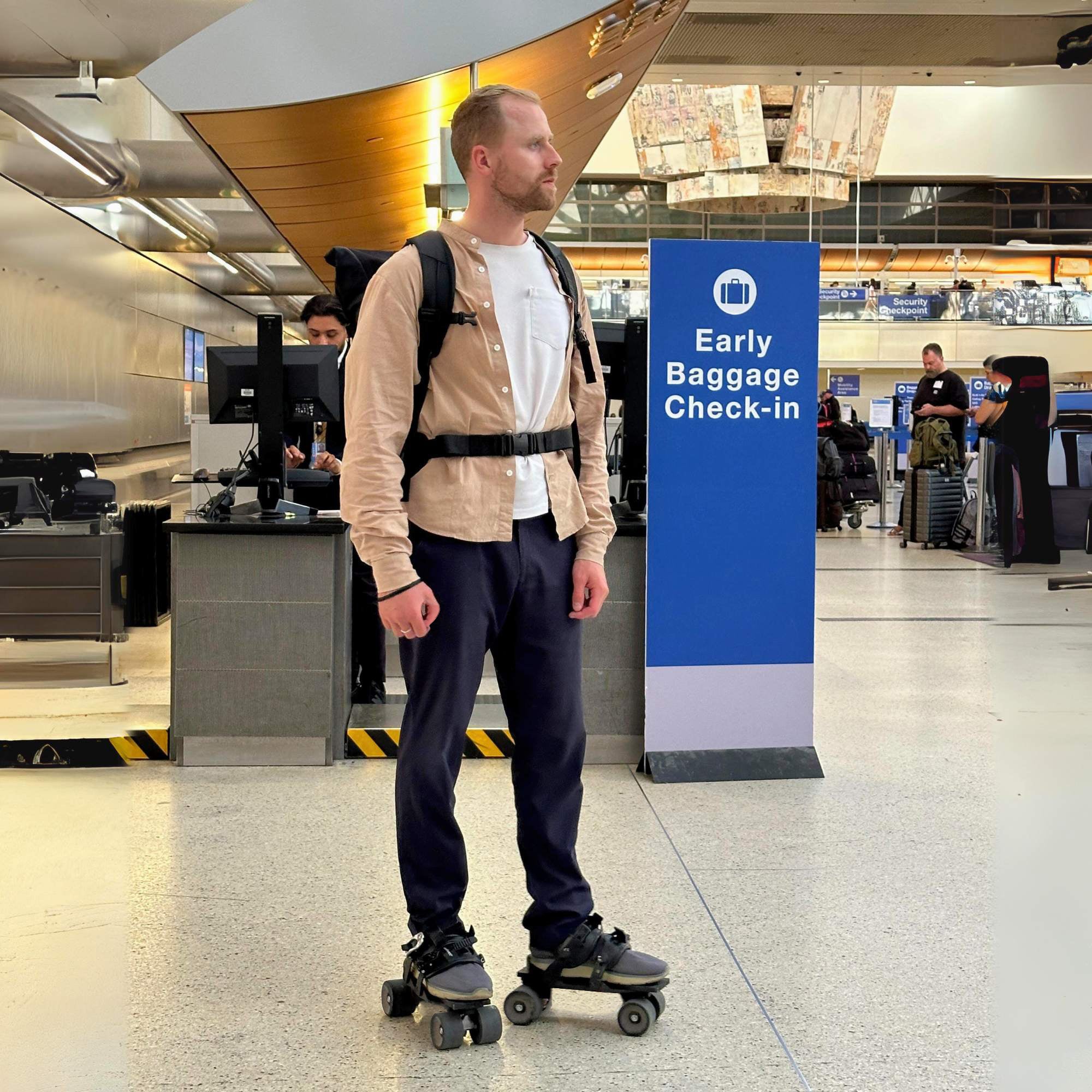 Wearable Skates | Roller Blades | Skate on Shoes | Wheelfeet | Non - electric - snowfeet*