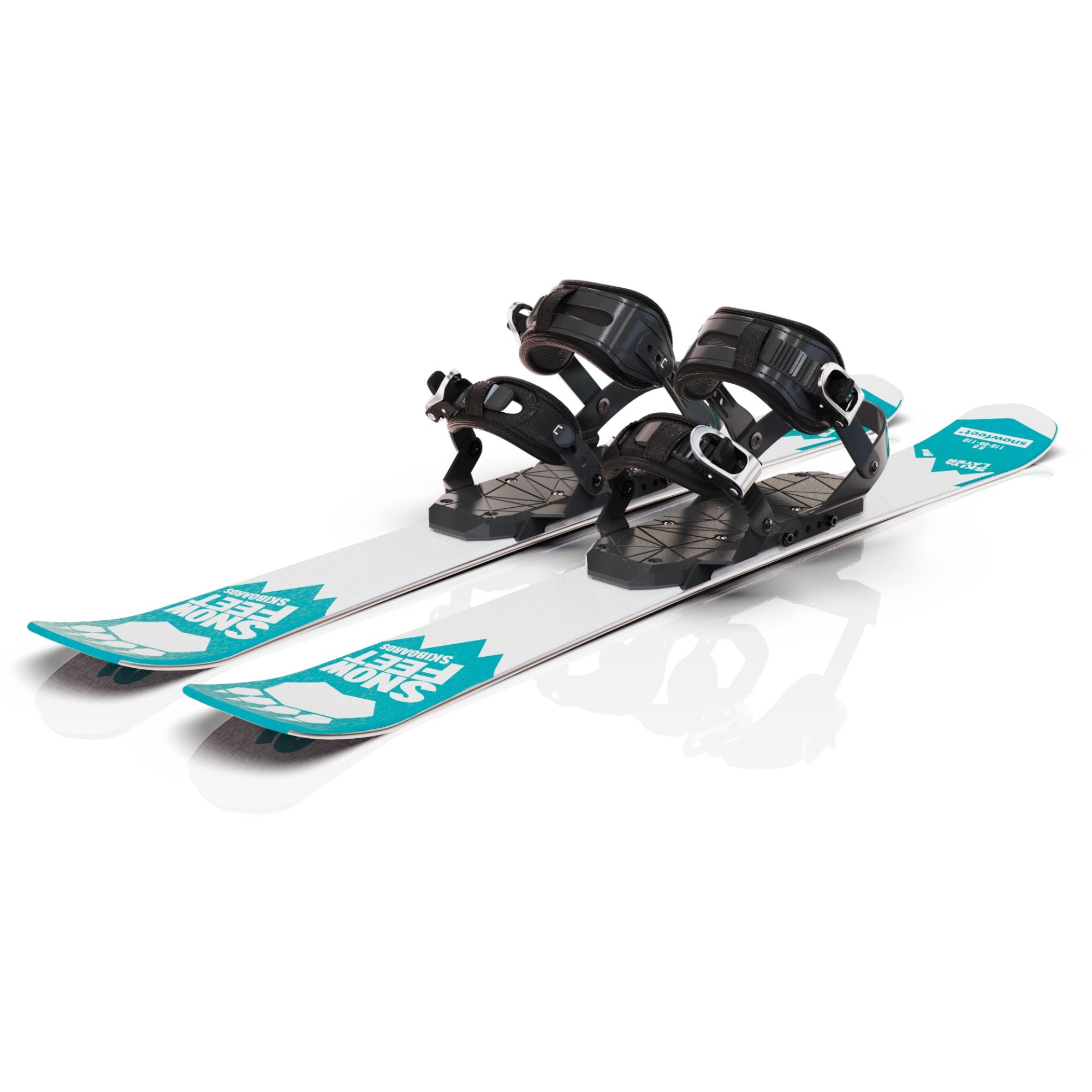  Short Mini Skis for Snow, Snowblades Skiboards, Snowfeet