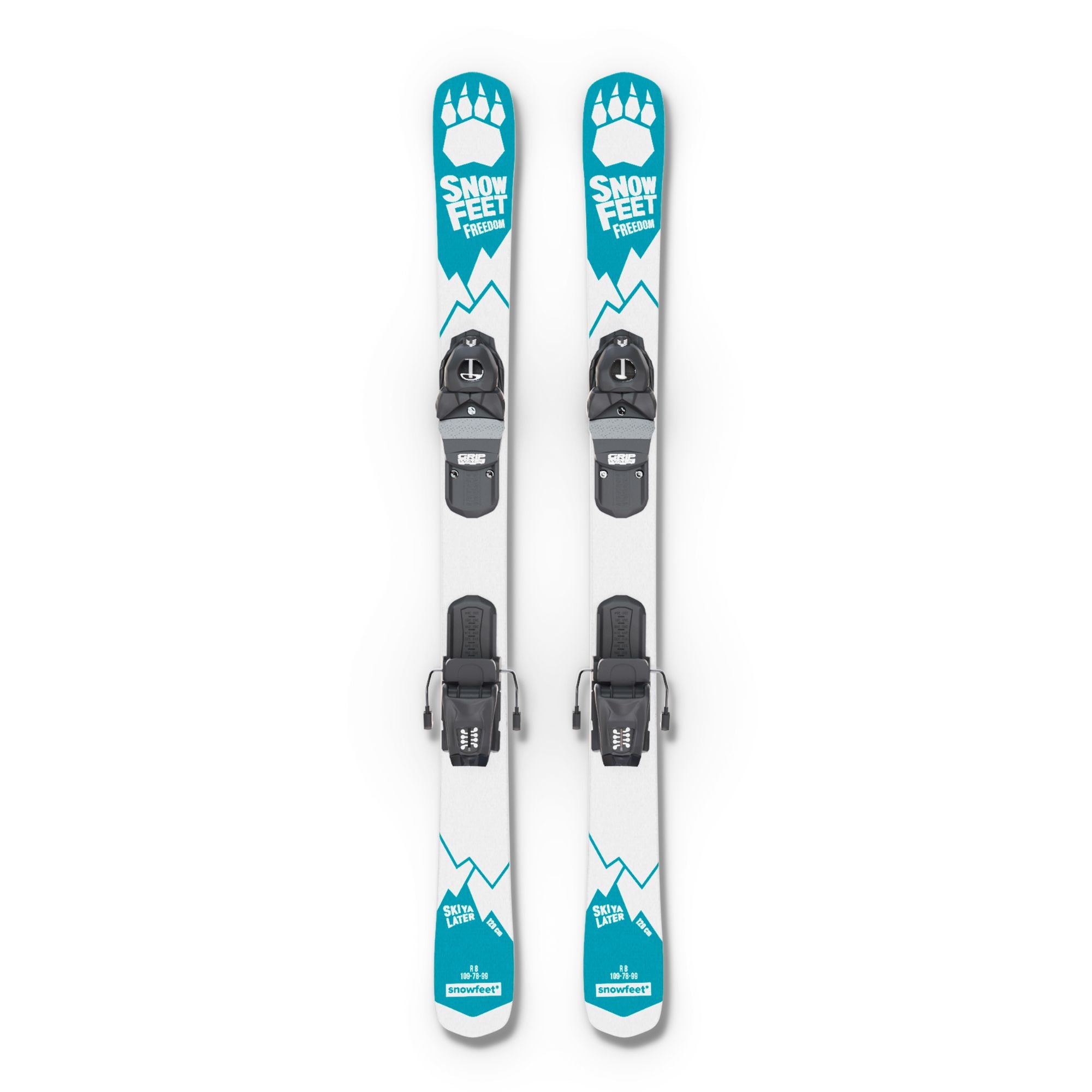 snowfeet short ski 120 cm freedom ski skiboards 120 snowblades skiblades