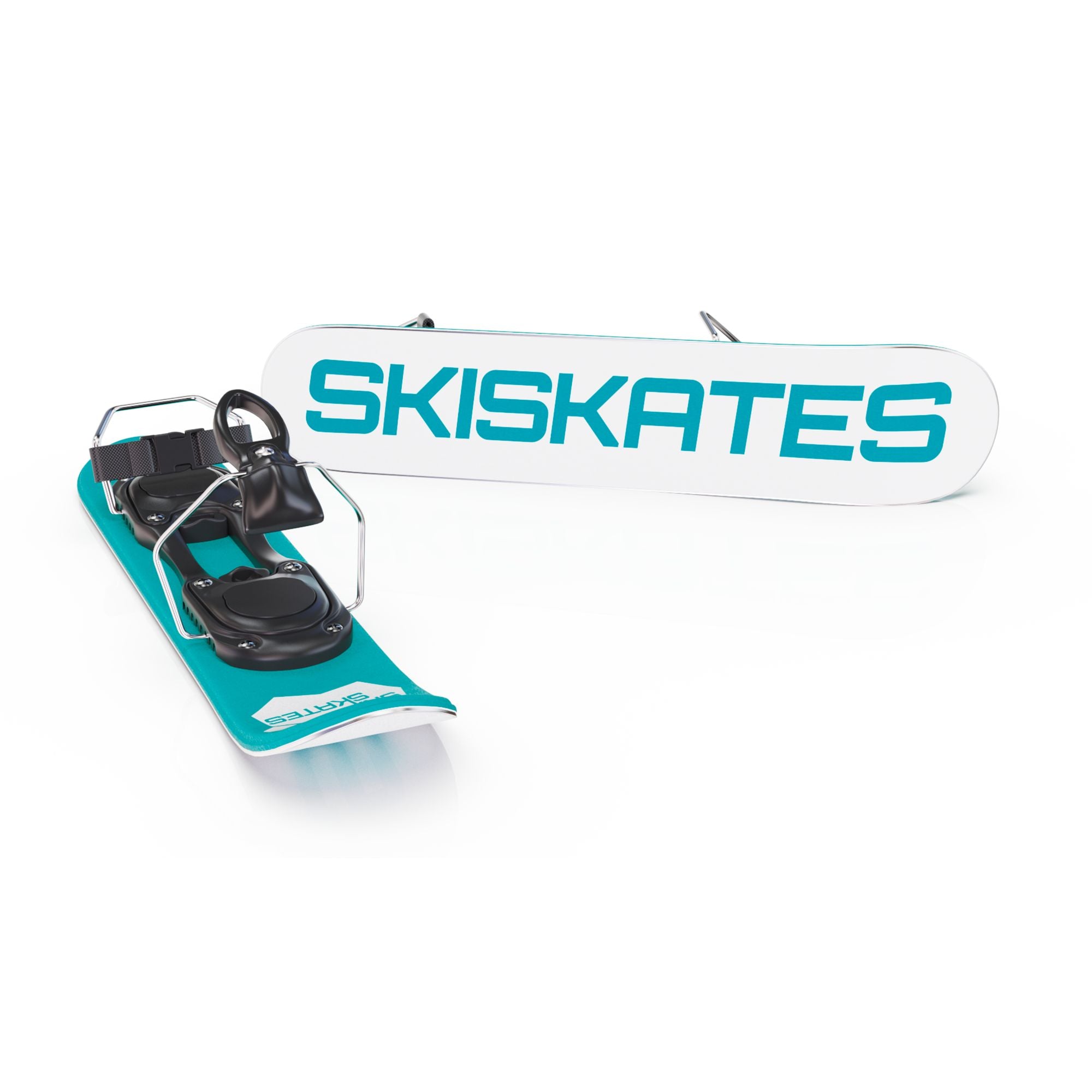 Mini Ski Skates Snowboard Boots Skiboards Lightweight Short Mini Skating  Ski Shoes Mini Ski Snowblades for Winter Outdoor Sports