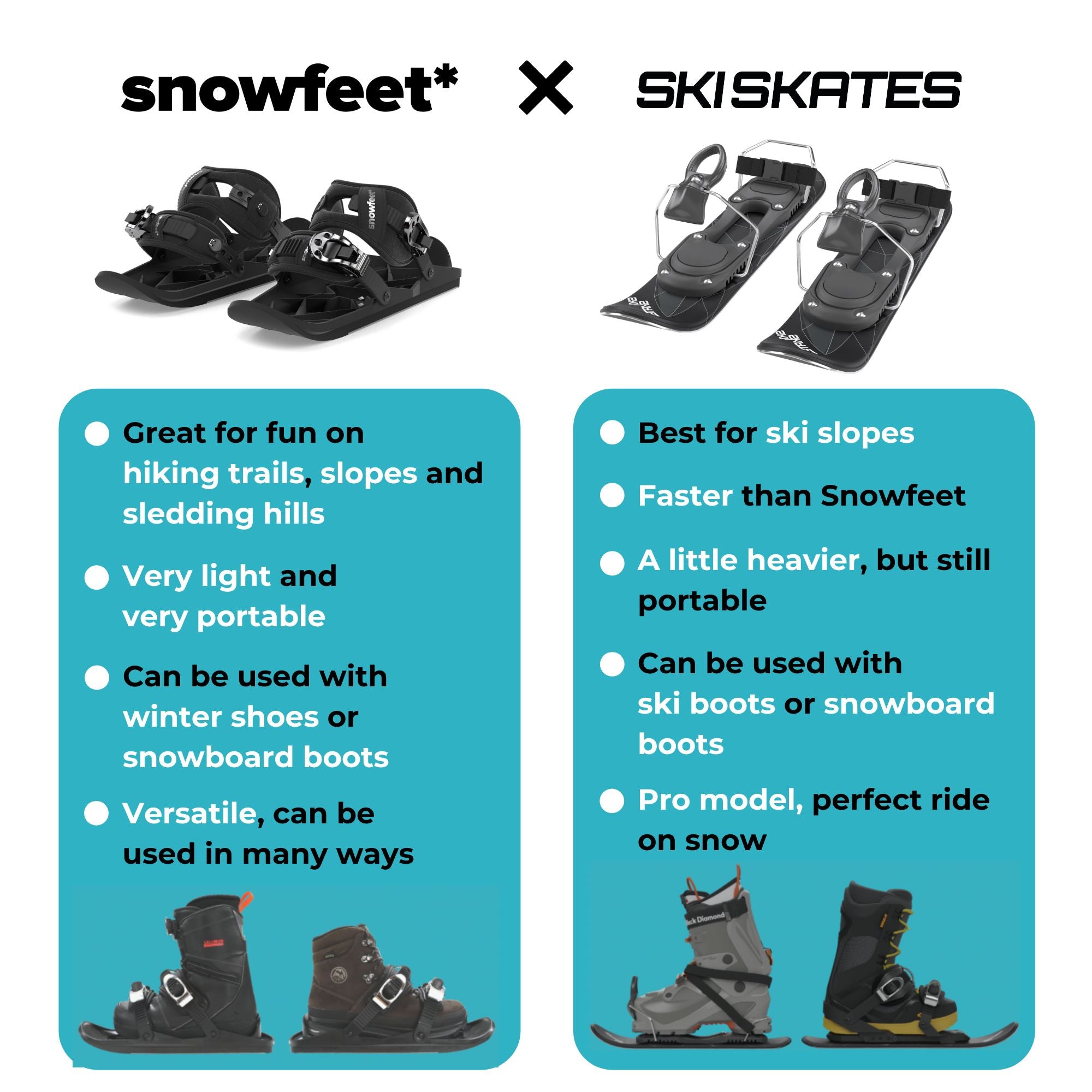 Snowboard style ski boots on sale