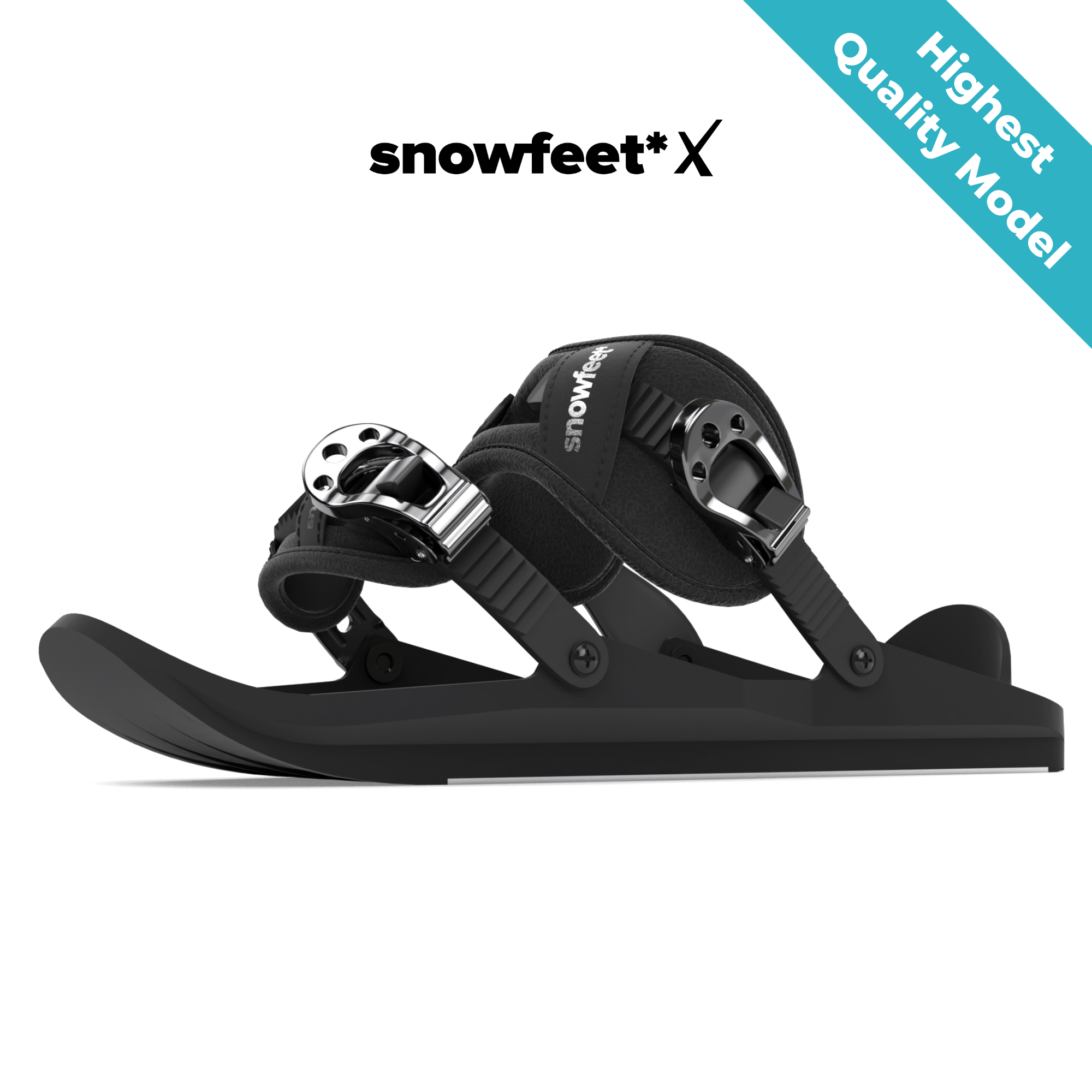 スノーフィートX [ Snowfeet X ]| 雪用ミニスケート | 1ペア