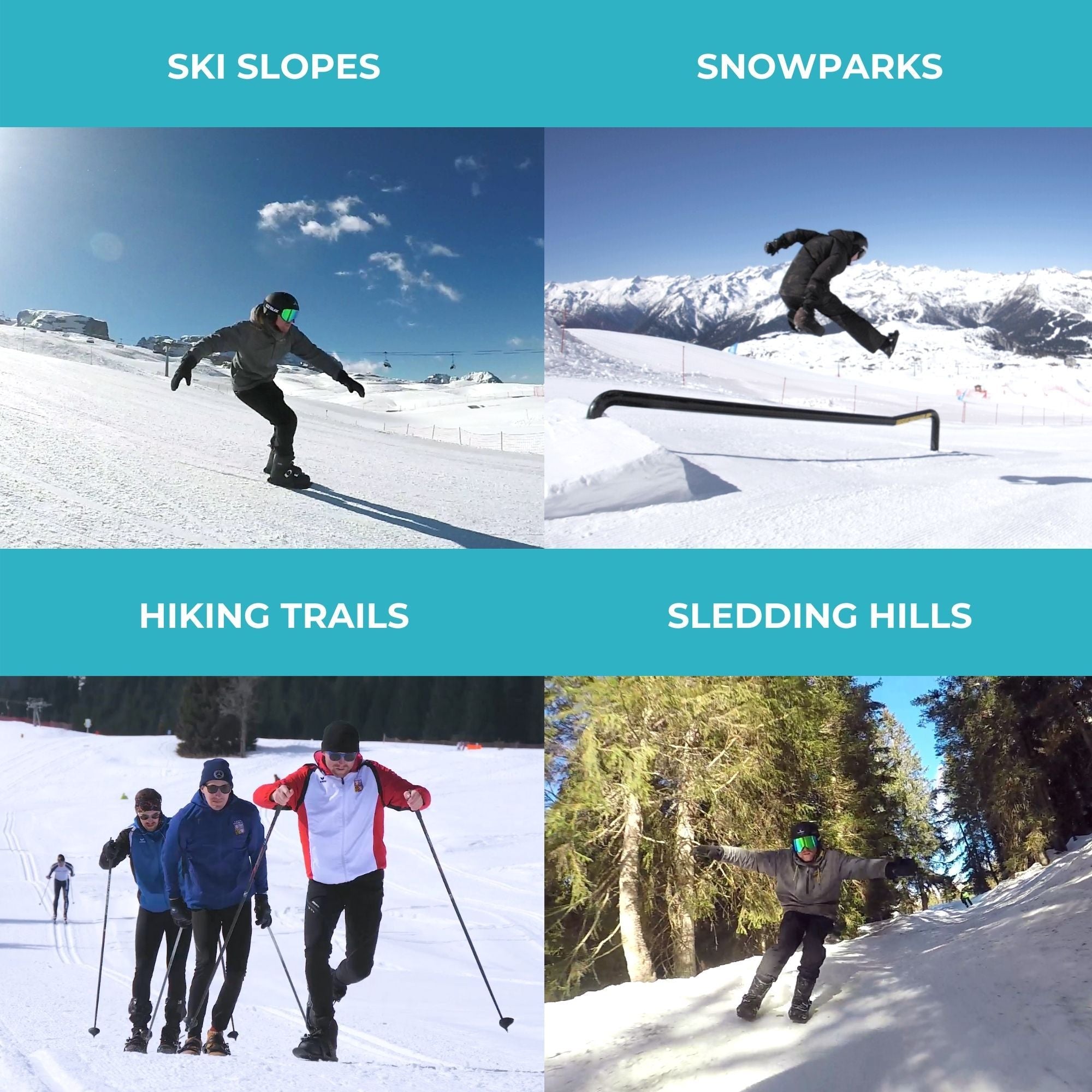 snowfee mini ski skates for snow where to use
