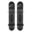 Skiskates by Snowfeet* | 44 CM | Black Triangle | Ski bindings | Skiblades Snowblades Mini Skis | Shortest Ski

#Binding_Ski#Color_Black triangle#TopDown